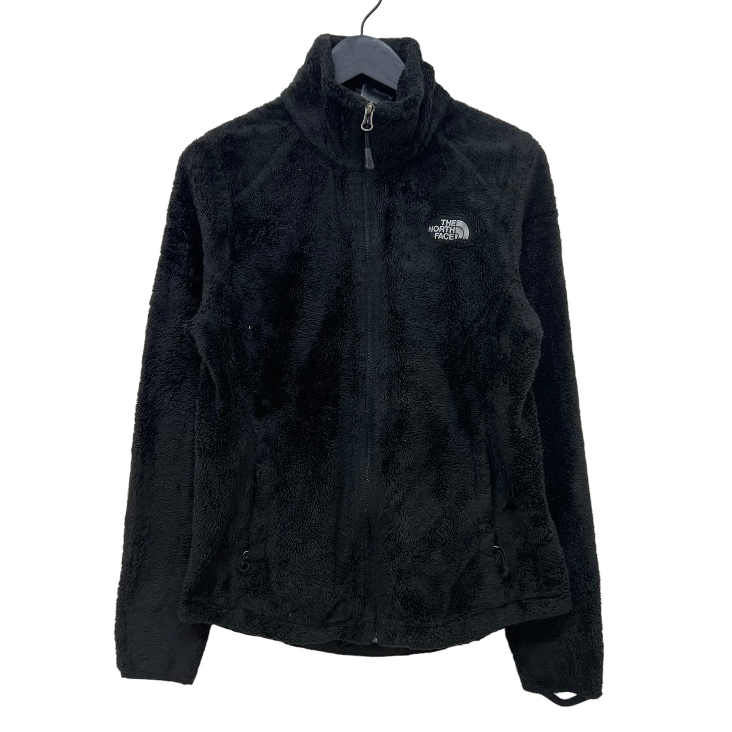 GM363 THE NORTH FACE ザノースフェイス 長袖 ジップアップ フリース ジャケット 上着 羽織り トップス ブラック レディース S