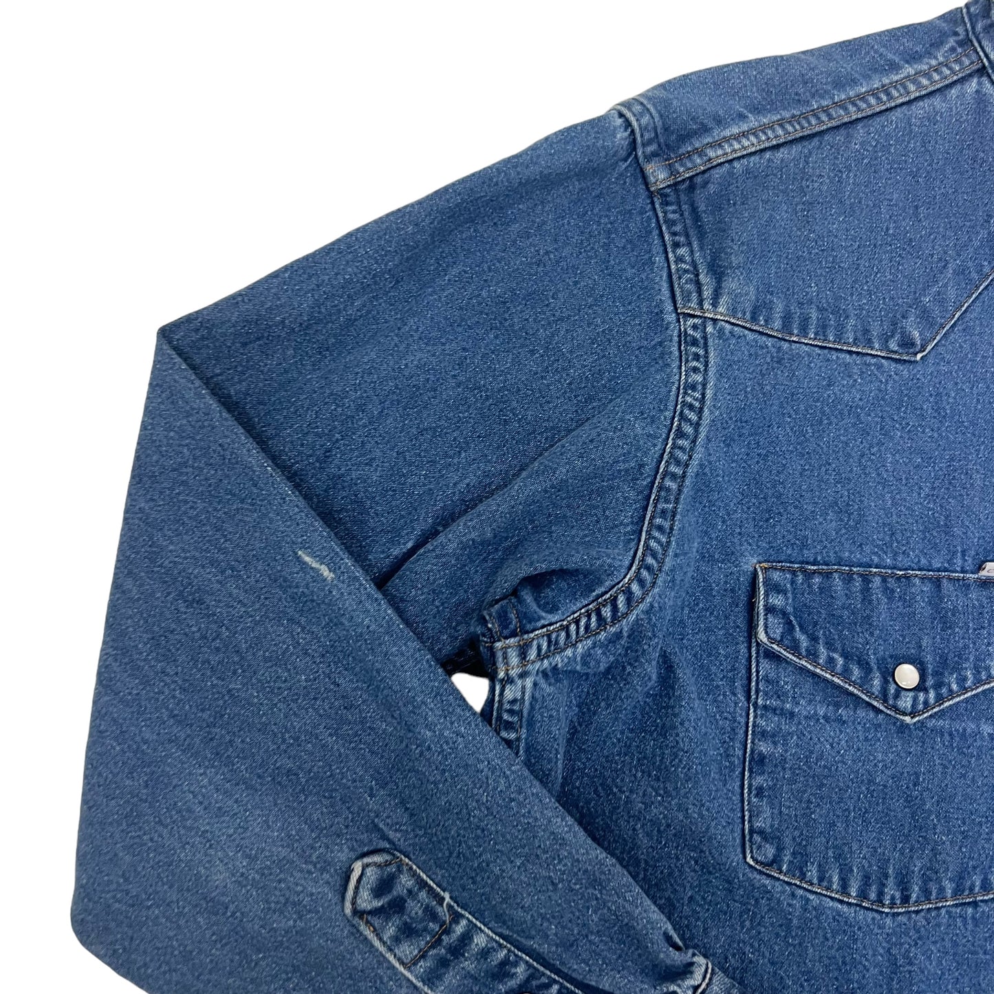 GM353 Carhartt カーハート 長袖 デニム シャツ ジャケット 上着 羽織り トップス ネイビー メンズ 実寸参考