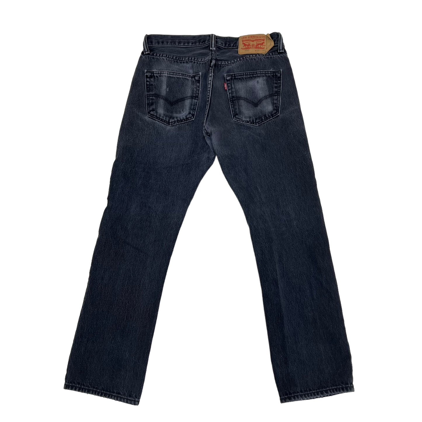 GM219 Levi's リーバイス 501 デニムパンツ ジーパン ジーンズ Gパン ロングパンツ ボトムス グレー系 メンズ W30