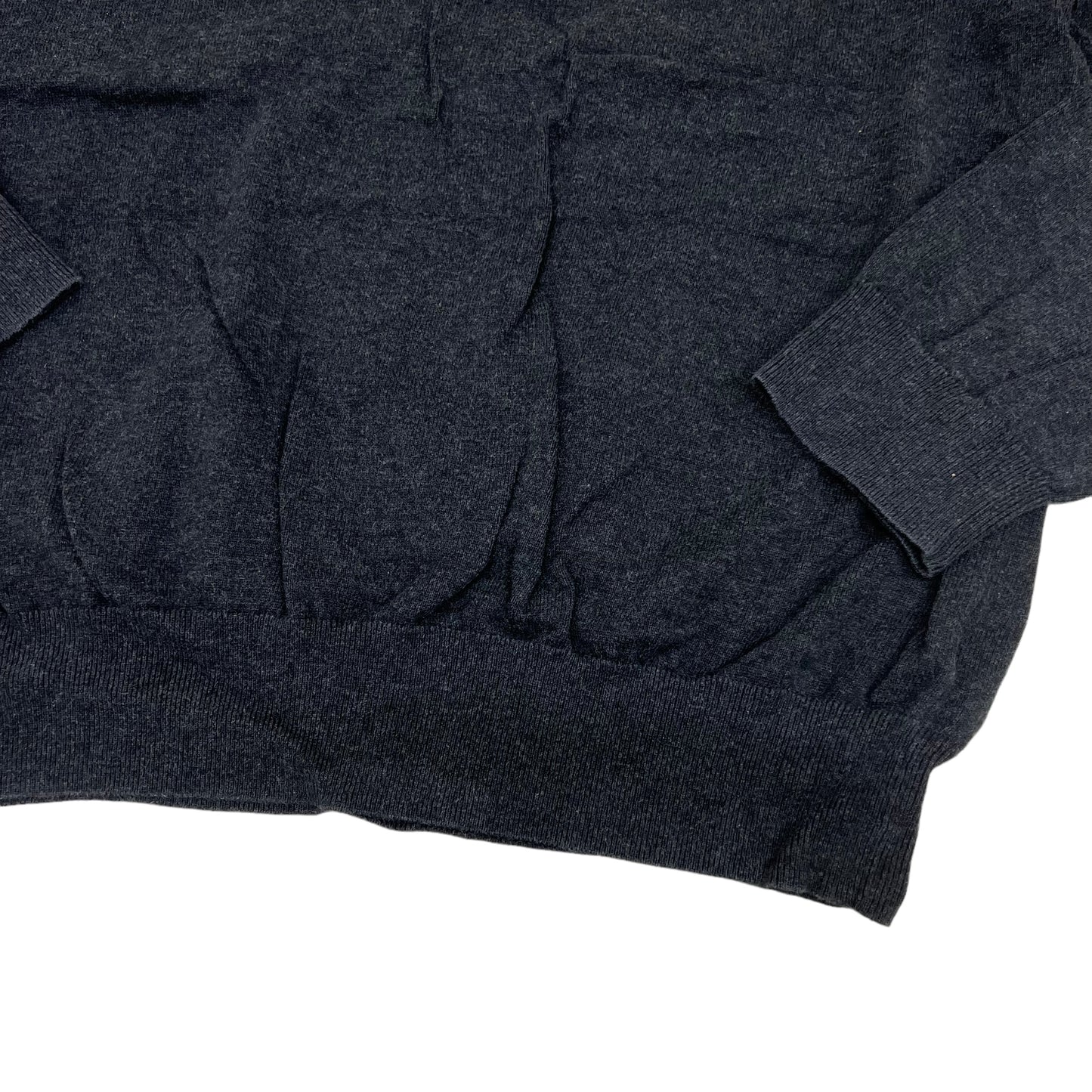 GM268 POLO RALPH LAUREN ポロラルフローレン 長袖 ニット トップス ダークグレー系 メンズ XL