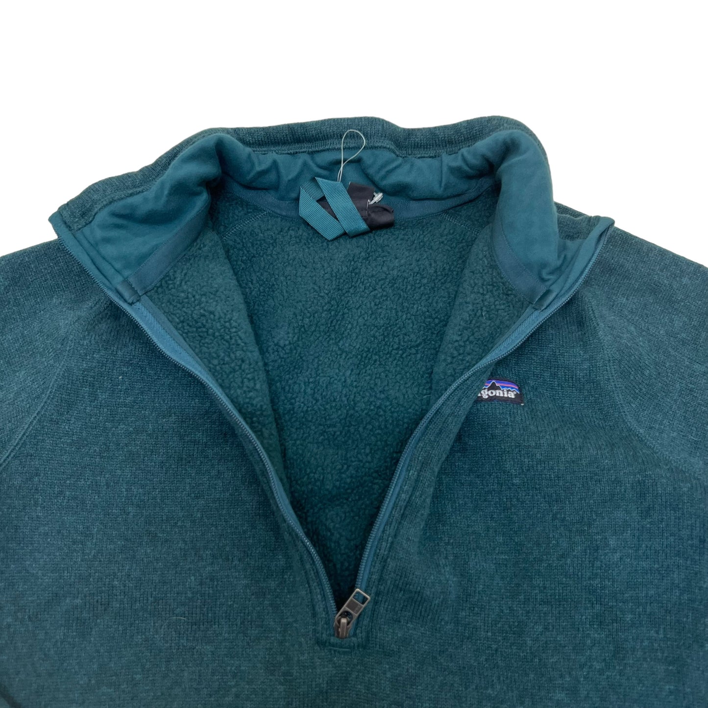 GM297 patagonia パタゴニア 長袖 ハーフジップアップ フリース トップス グリーン系 メンズ M