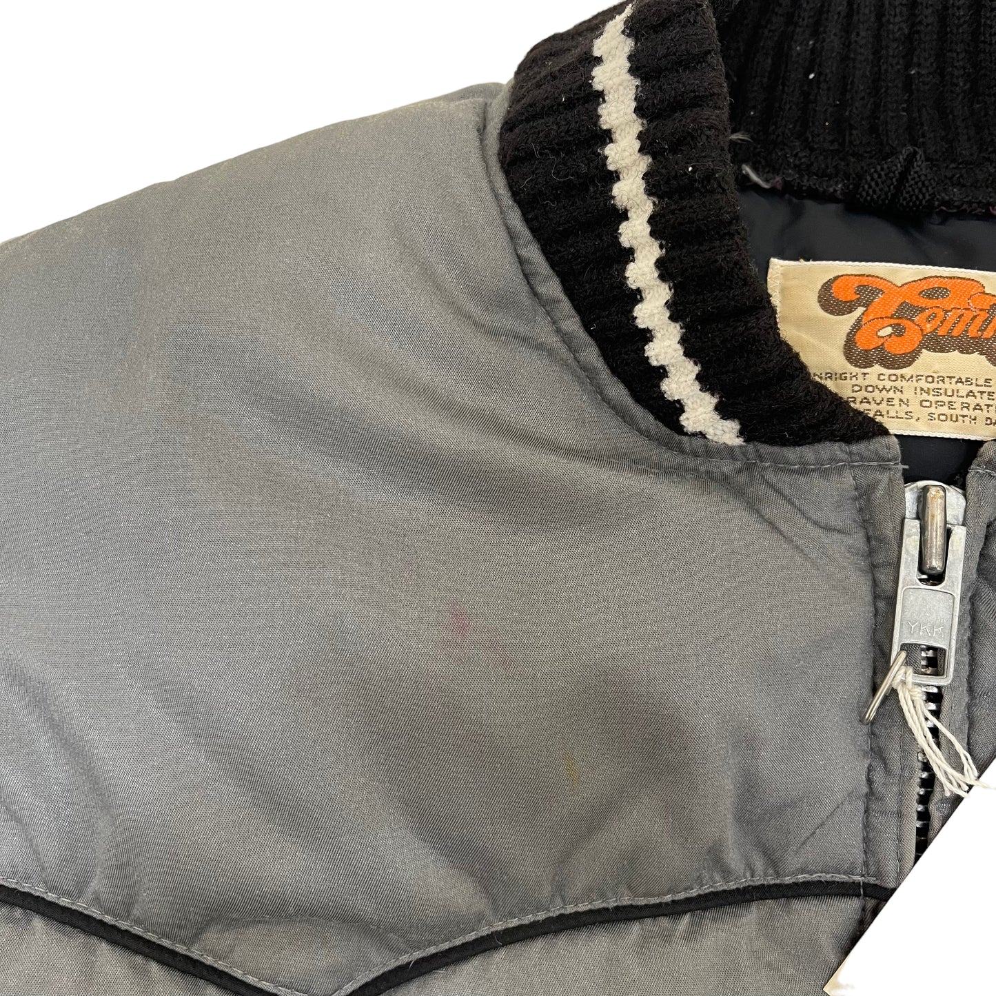 GC18 USA製 comfy ダウンジャケット グレー