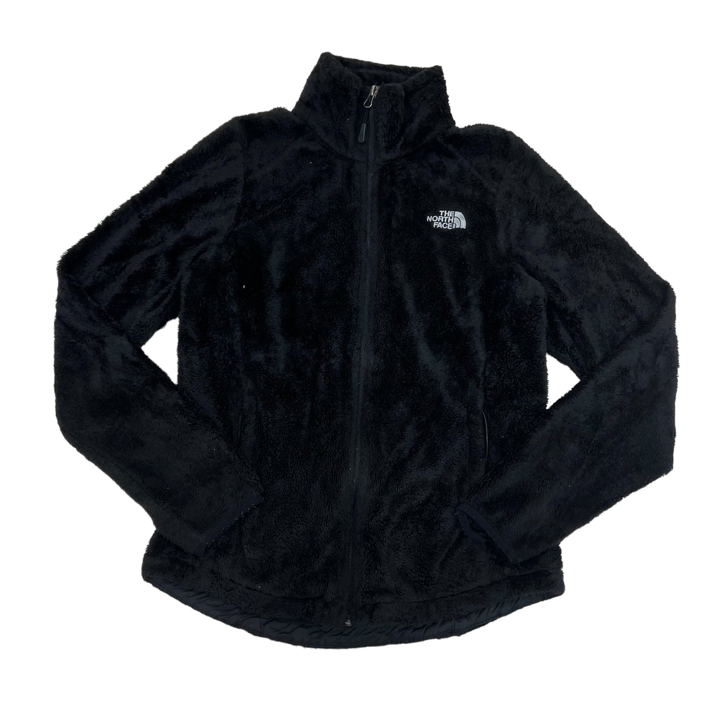 GM363 THE NORTH FACE ザノースフェイス 長袖 ジップアップ フリース ジャケット 上着 羽織り トップス ブラック レディース S