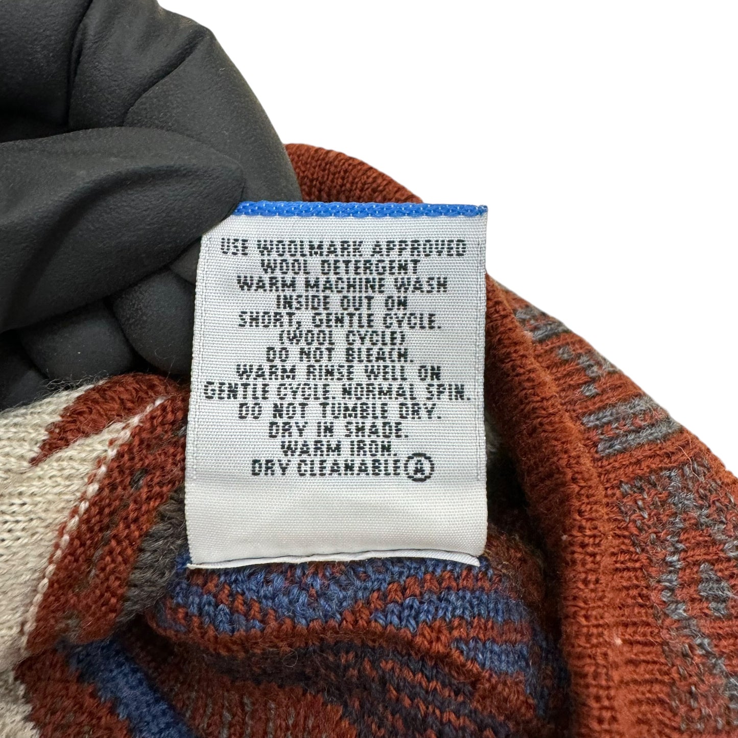 GC971 Purely Australian ニットセーター ウールニット ウール100% 3Dプルオーバーニット デザインニット ニット 長袖 ブラウン系 メンズ サイズM