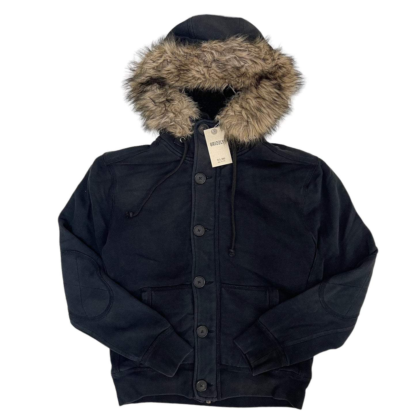 GC49 POLO by RALPH LAUREN 裏毛ジャケット ブラック メンズ サイズS