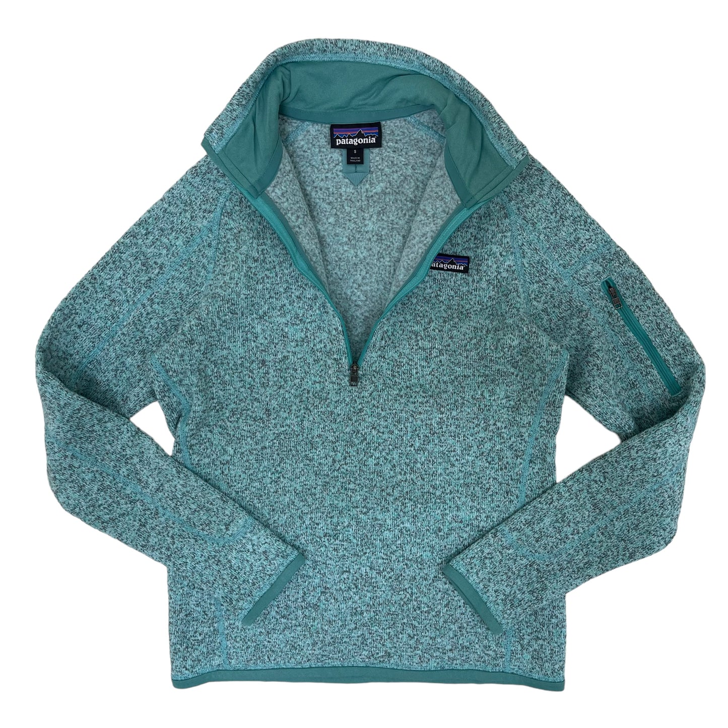 GC338 patagonia フリーストップス トップス ハーフジップアップ ミントグリーン レディース サイズS