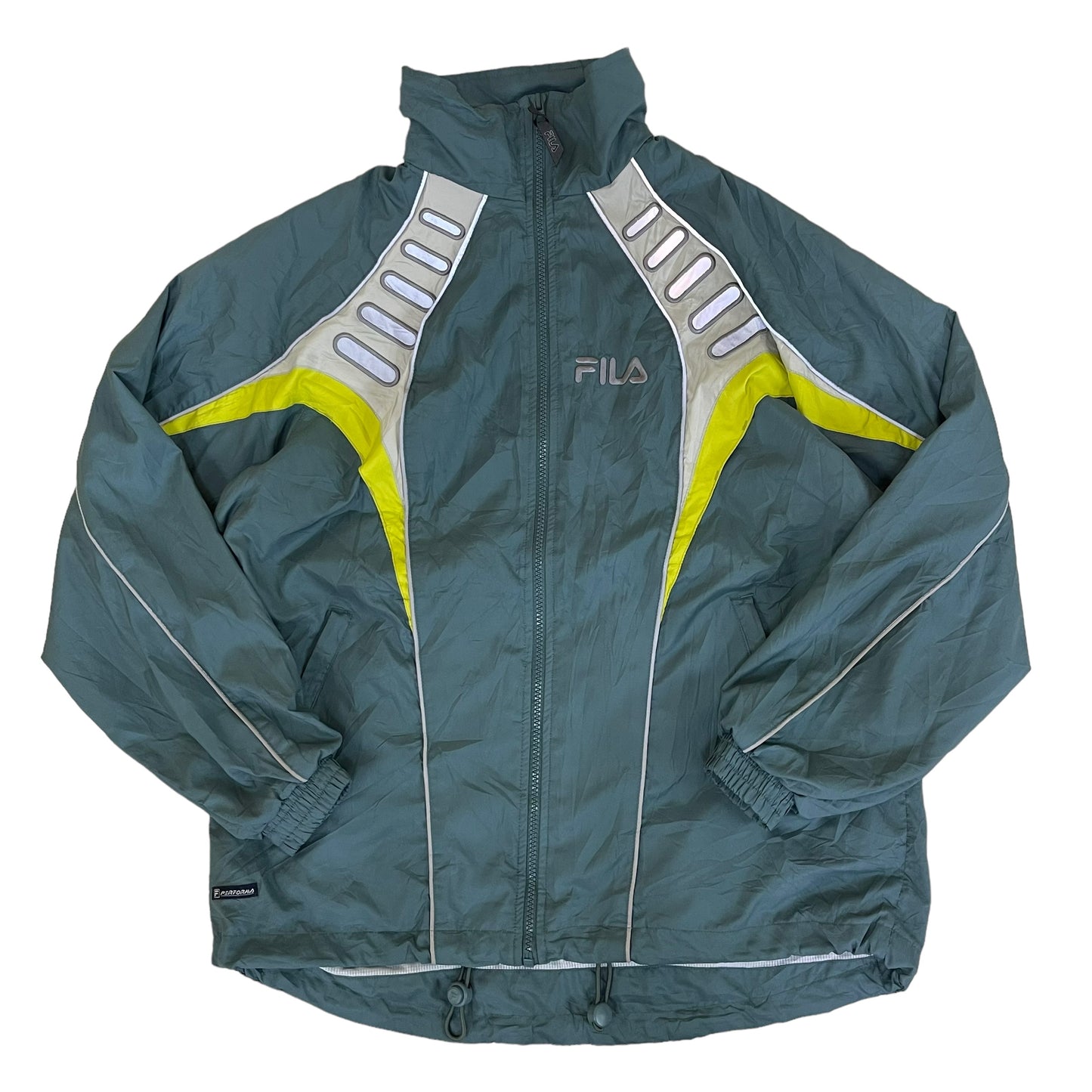 GC430 FILA ジップアップジャケット ジップアップ ジャケット ミントグリーン メンズ サイズM