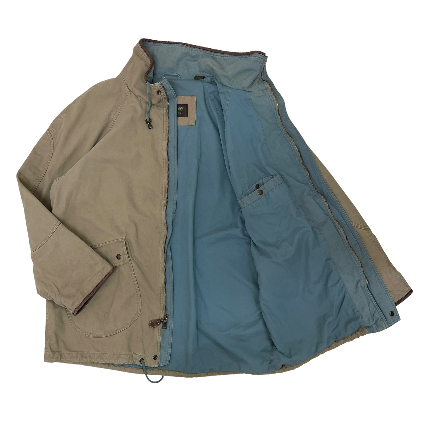 GC293 Timberland ダックジャケット ダック地 ジャケット ベージュ メンズ サイズXL