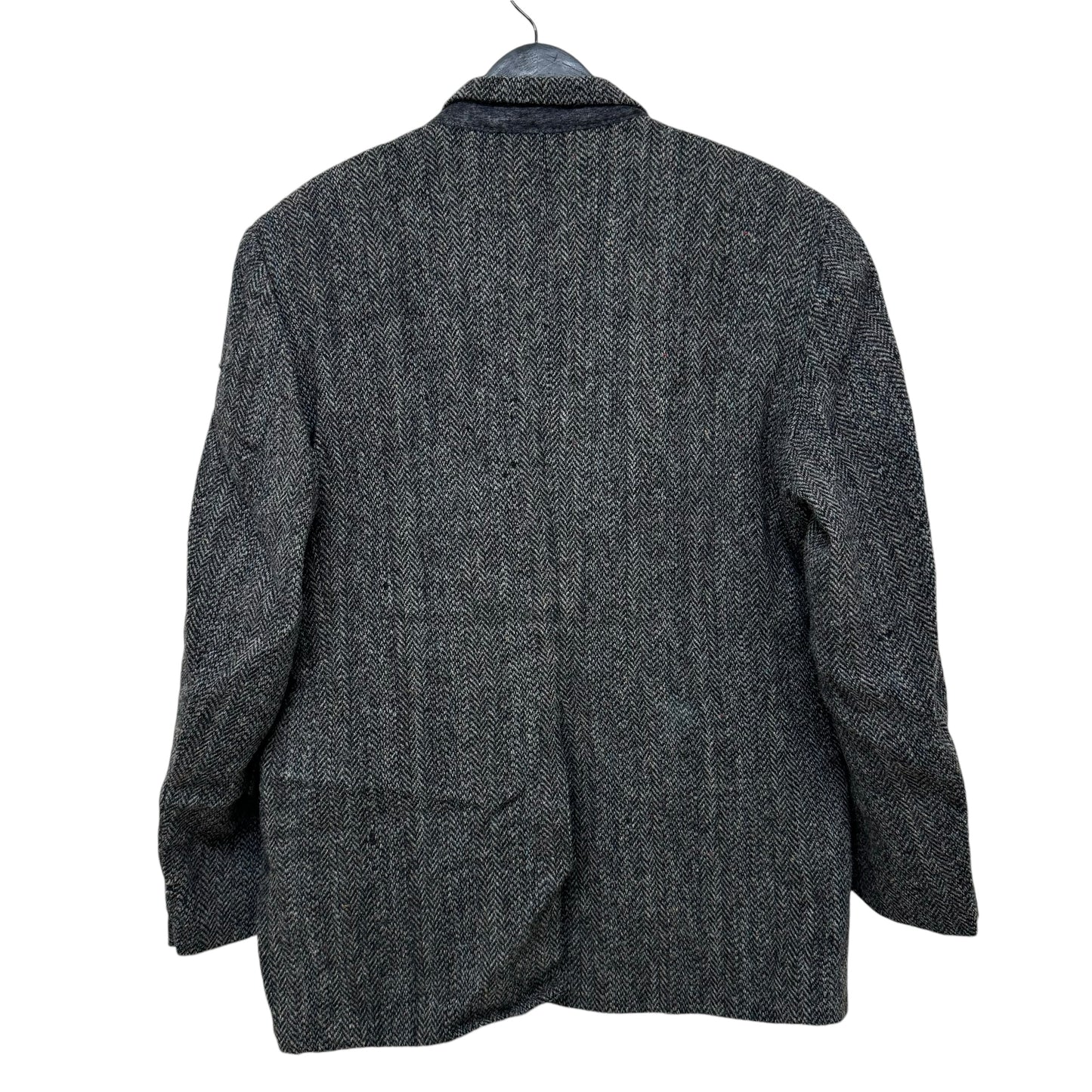 GC951 USA製 HARRIS TWEED ハリスツイード テーラードジャケット ウールジャケット ジャケット ウール100% 長袖 メンズ