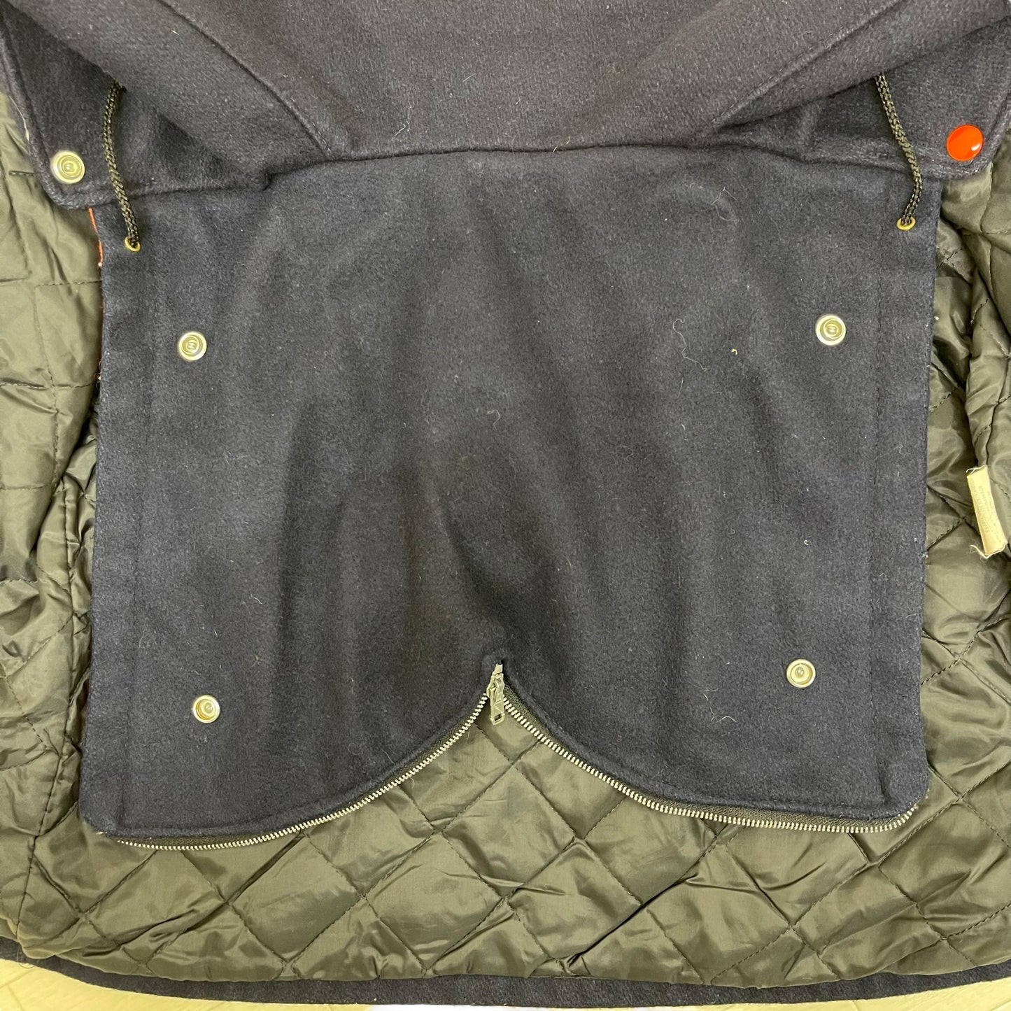 GC260 overbrook Rams Cheerleader ウールスタジャン スタジャン ジャケット スナップボタン レディース