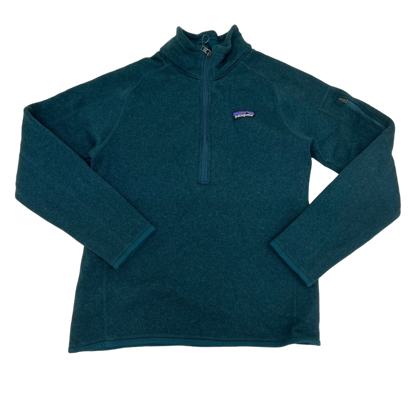 GM297 patagonia パタゴニア 長袖 ハーフジップアップ フリース トップス グリーン系 メンズ M