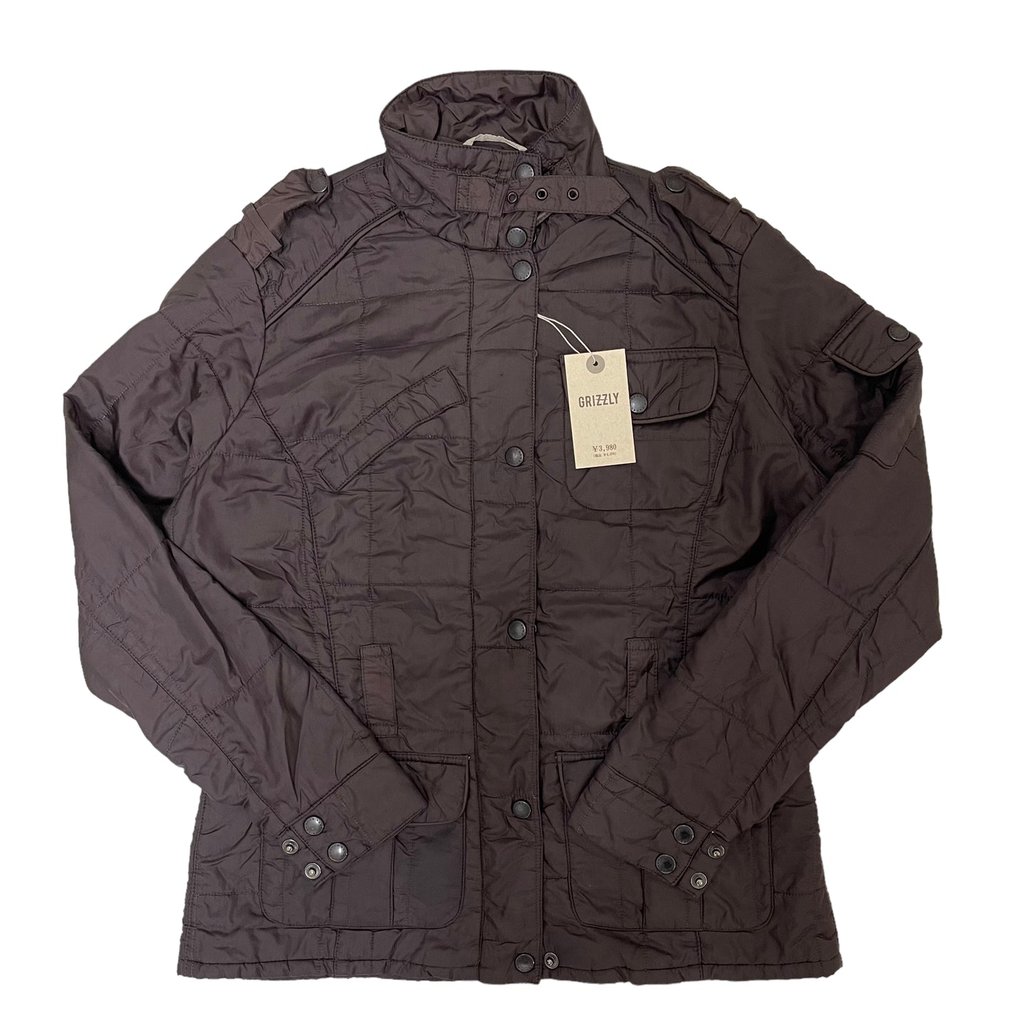 GC39 Barbour キルティングジャケット レディース ブラウン サイズ38