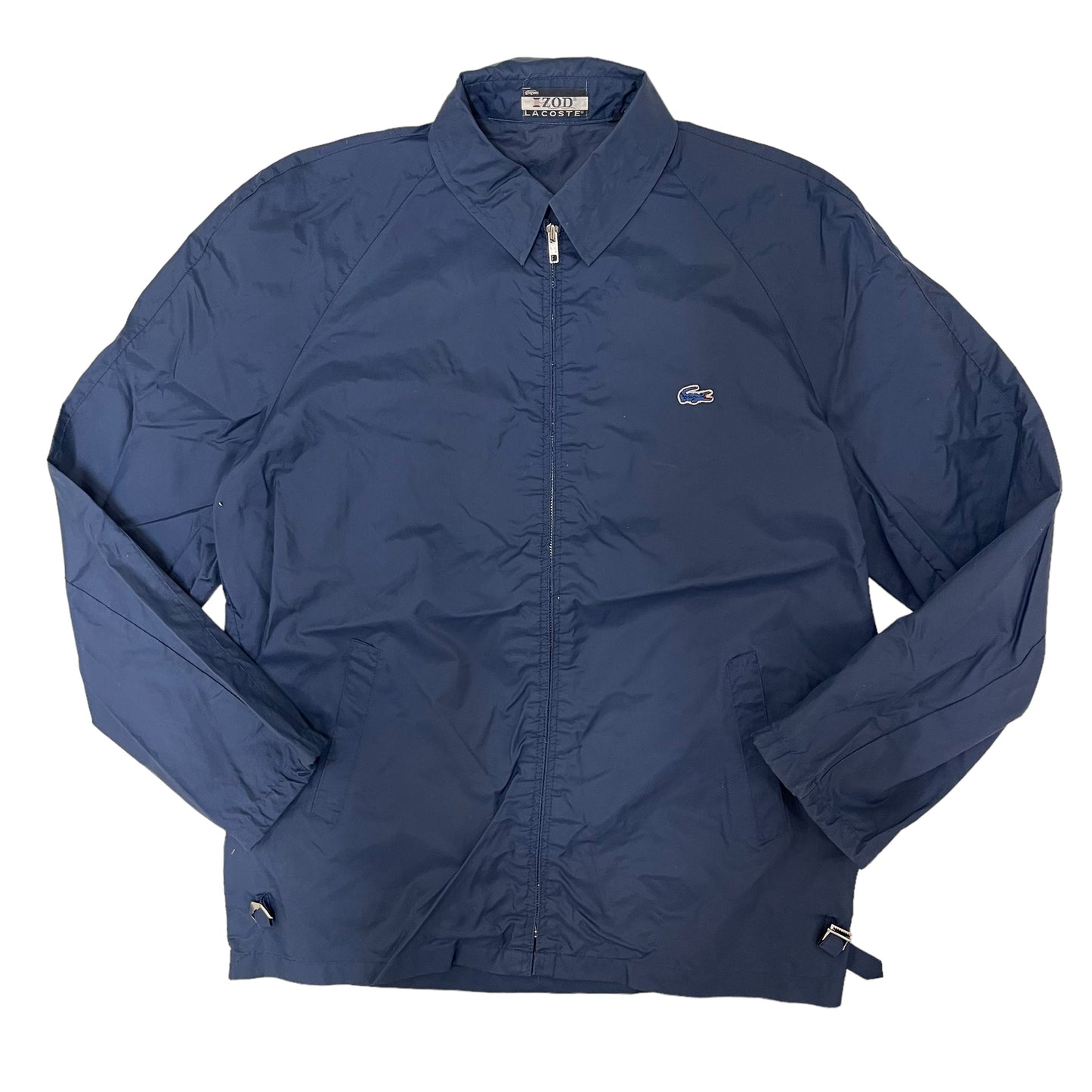 GC279 LACOSTE IZOD ジップアップジャケット ジャケット ネイビー メンズ サイズM
