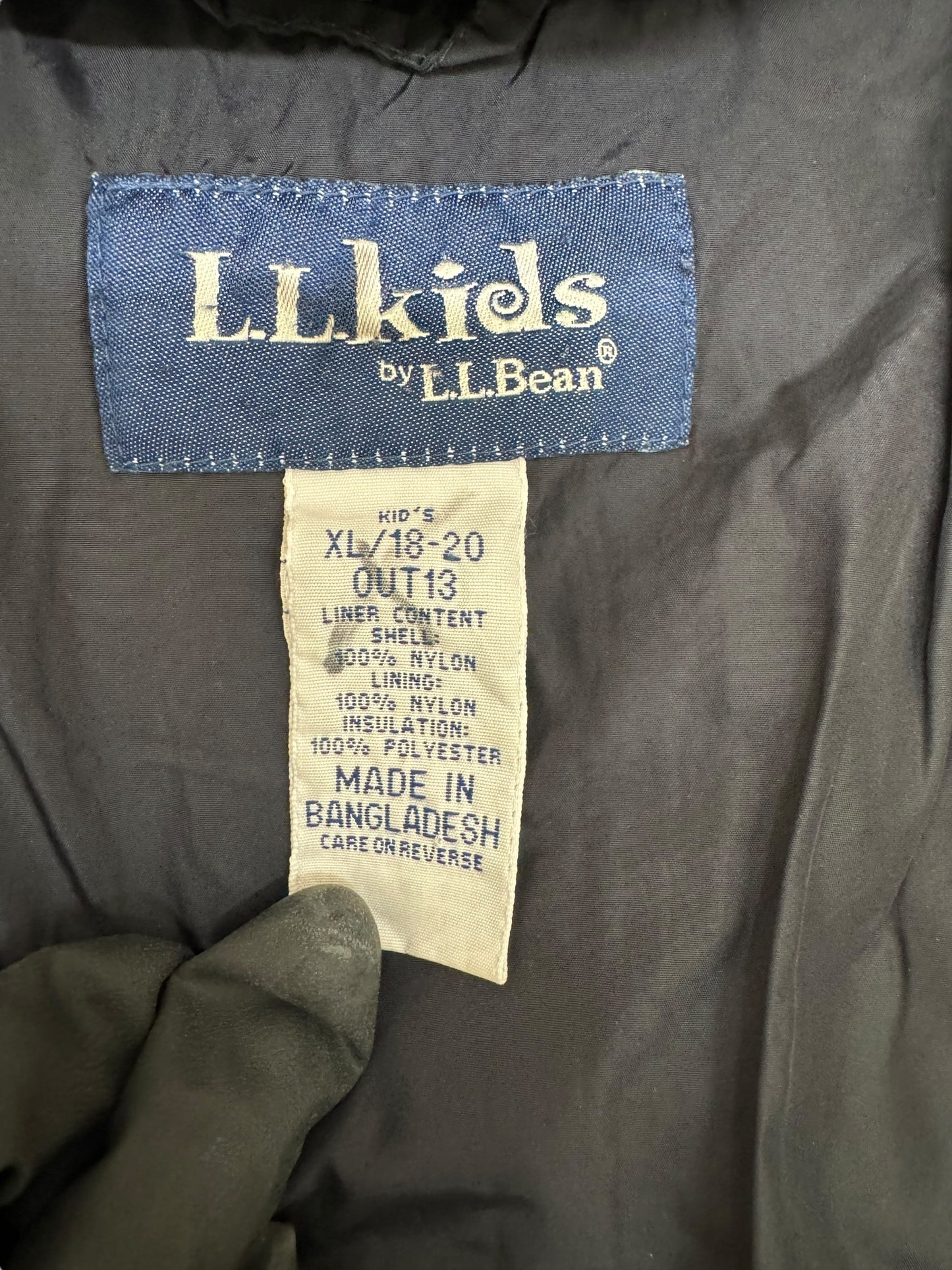 GC940 LLKids by L.L.Bean エルエルビーンキッズ キッズ ジュニア 子供服 ゴアテックス ナイロンジャケット ジャケット 羽織り オレンジ キッズサイズXL