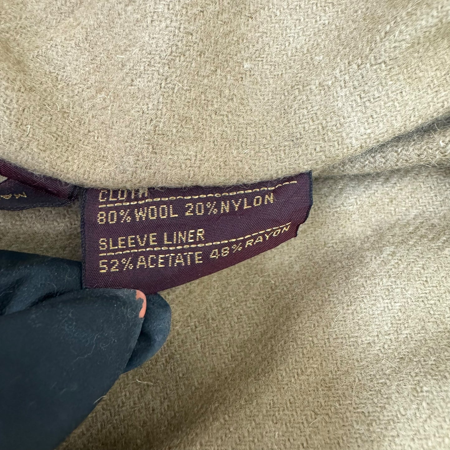 GC943 CHAPS RALPH LAUREN チャップス ラルフローレン トレンチコート コート 羽織り インナー取り外し可能 ブラウン メンズ