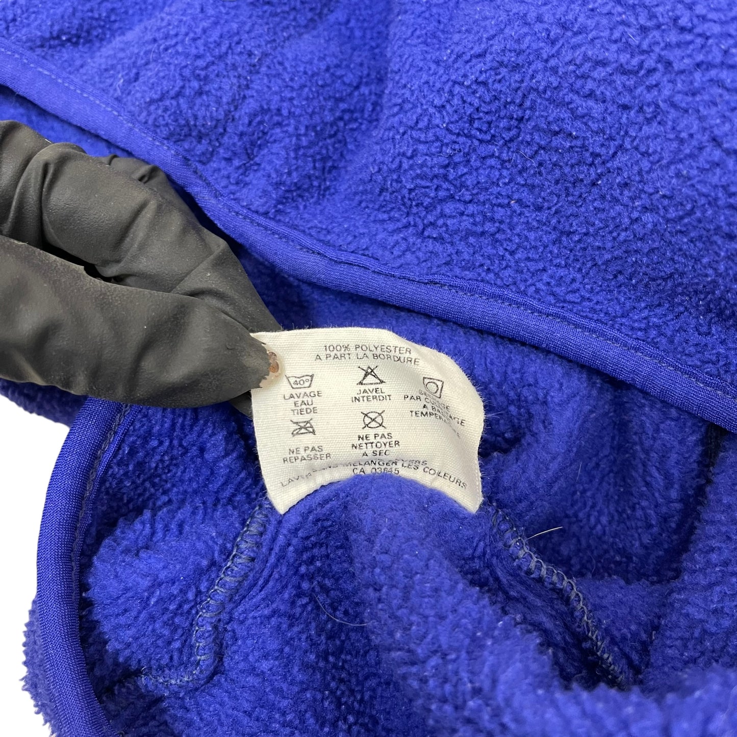 GC270 USA製 patagonia フリーストップス トップス ハーフスナップボタン ブルー系 サイズM