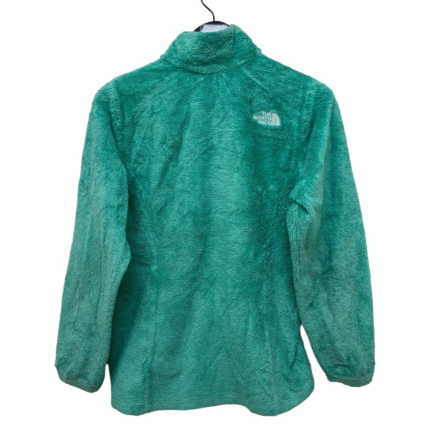 GM364 THE NORTH FACE ザノースフェイス 長袖 ジップアップ フリース ジャケット 上着 羽織り トップス グリーン系 キッズ 子供服 L