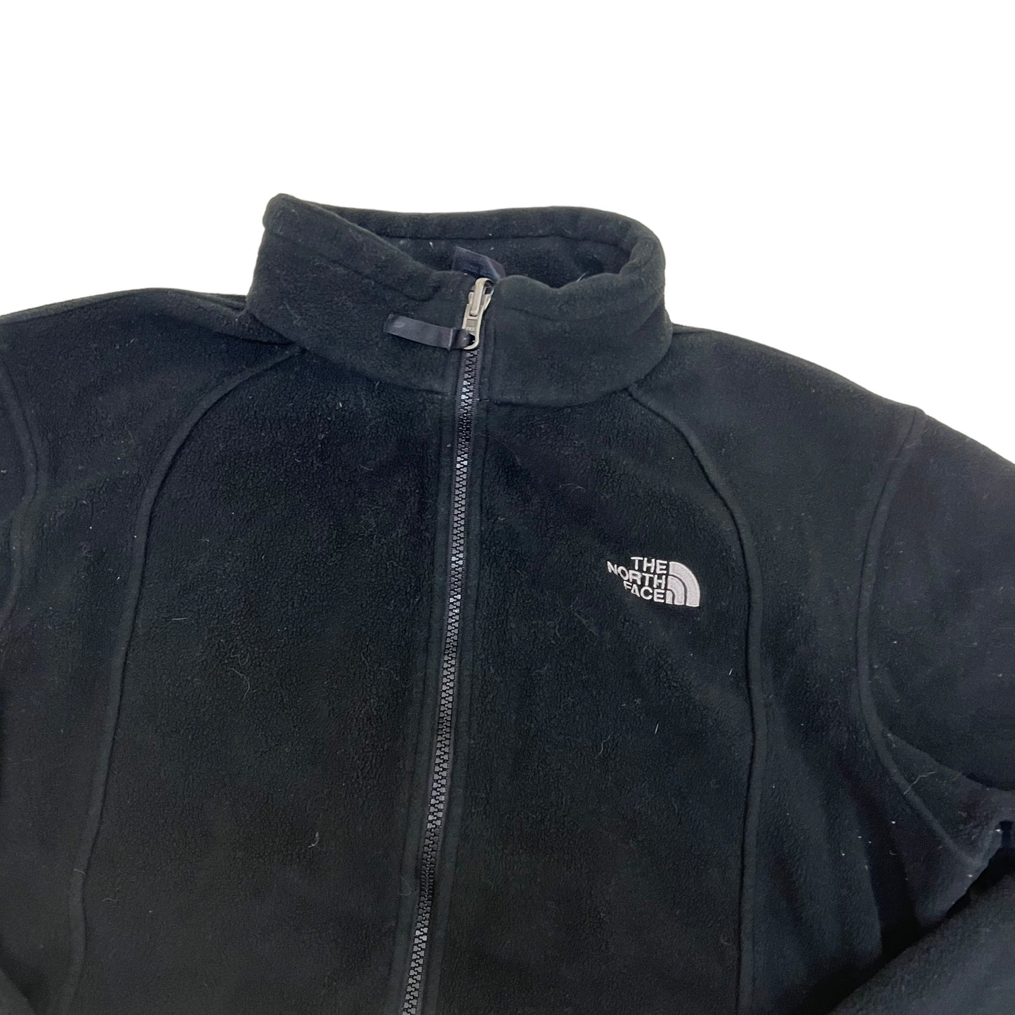 GM362 THE NORTH FACE ザノースフェイス 長袖 ジップアップ フリース ジャケット 上着 羽織り トップス ブラック レディース 実寸参考