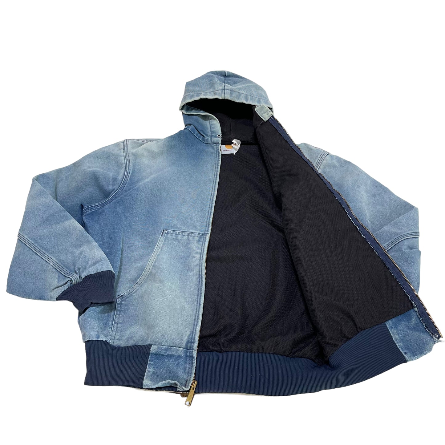 GC68 carhartt アクティブジャケット デニム メンズ ブルー サイズM