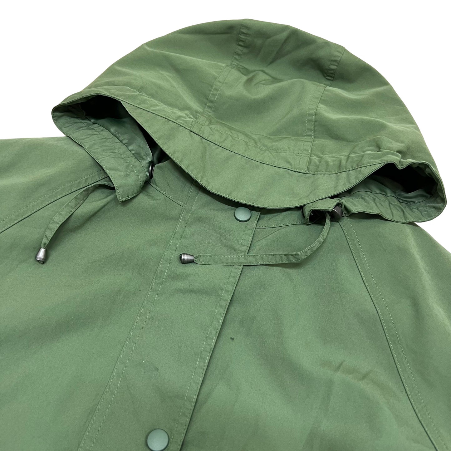 GM90 L.L.Bean エルエルビーン 長袖 ジップアップ コート アウター グリーン レディース 1X