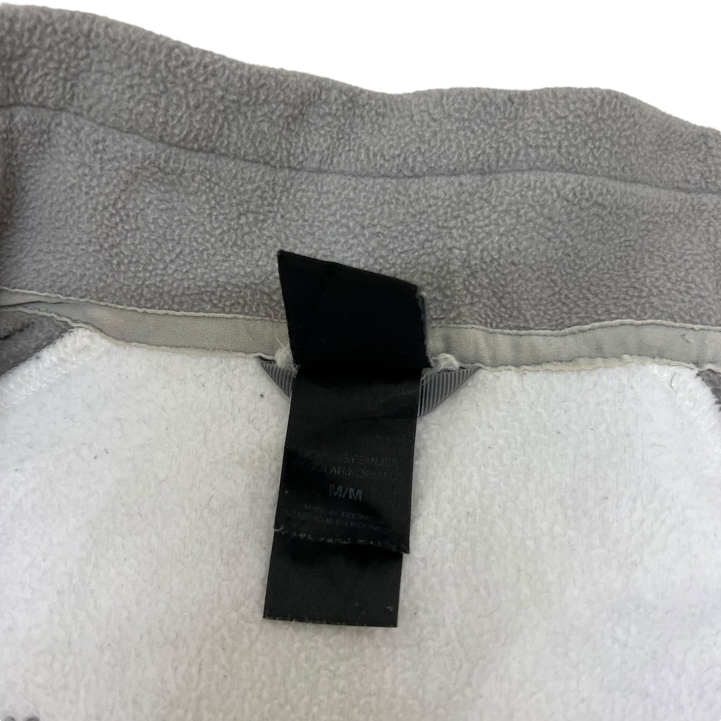 GM380 THE NORTH FACE ザノースフェイス 長袖 フリース ジャケット 上着 羽織り トップス グレー系 レディース M