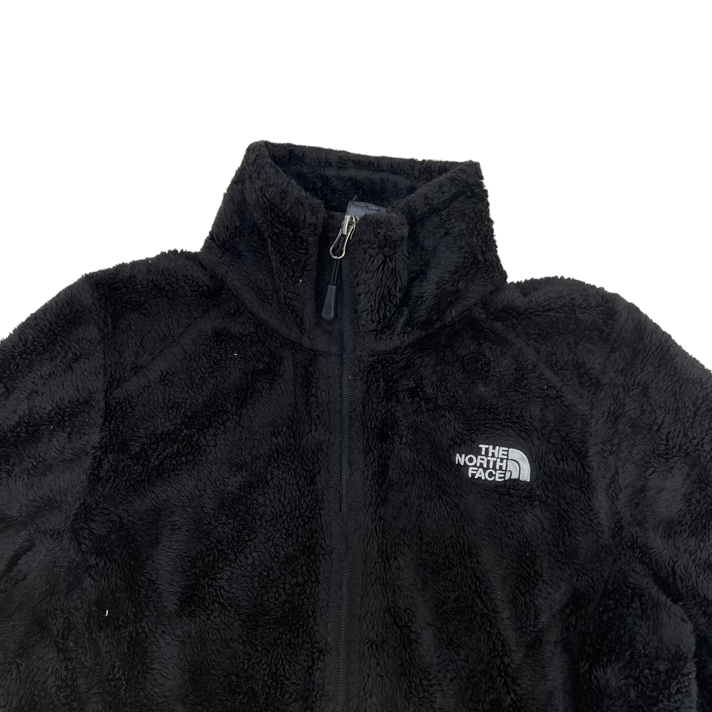 GM363 THE NORTH FACE ザノースフェイス 長袖 ジップアップ フリース ジャケット 上着 羽織り トップス ブラック レディース S