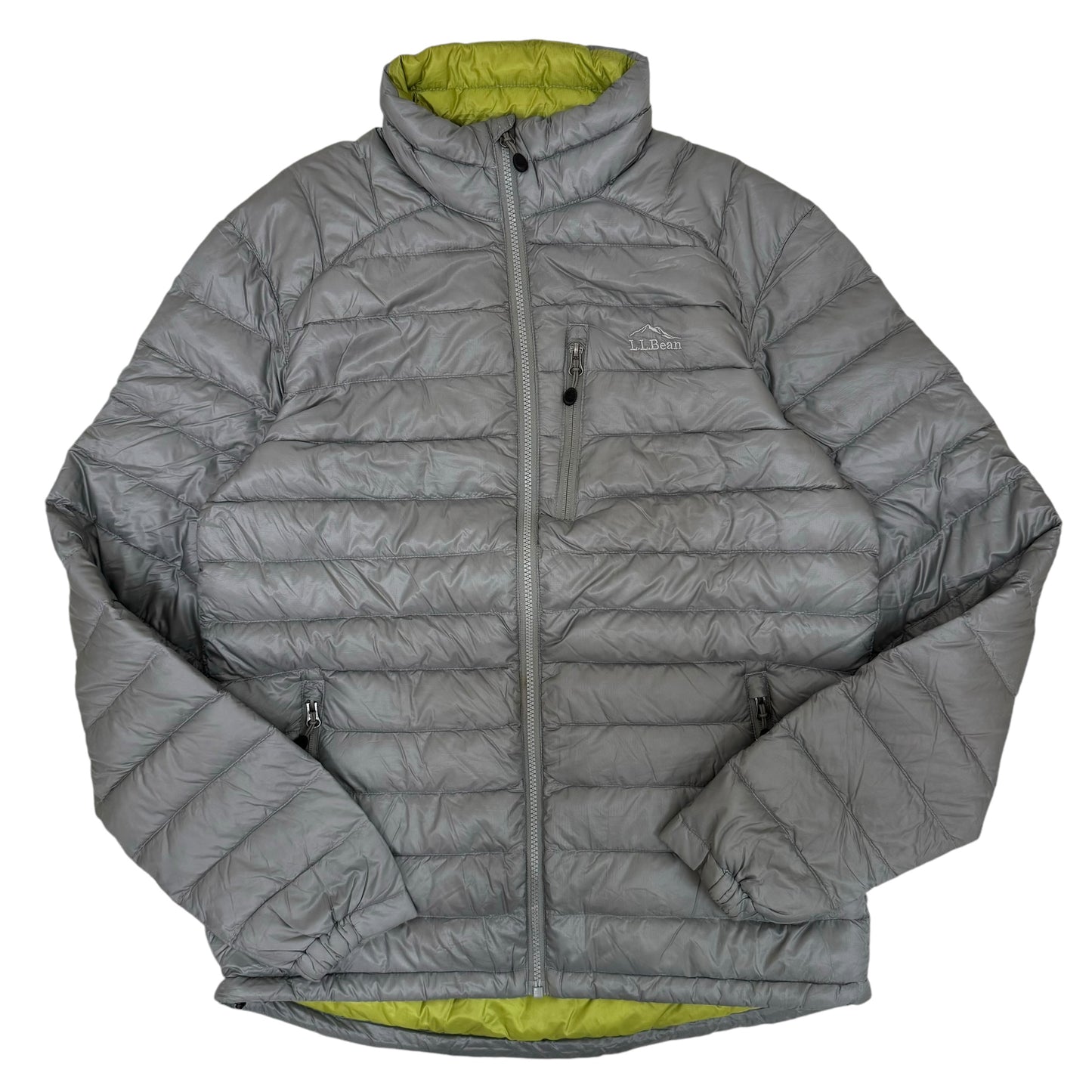 GC933 L.L.Bean エルエルビーン ダウンジャケット ダウン ジャケット トップス 羽織り 長袖 グレー メンズ サイズM