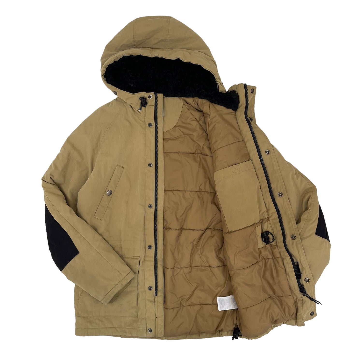 GC290 carhartt 中綿ジャケット ジャケット フーディー ジップアップ ベージュ メンズ サイズS