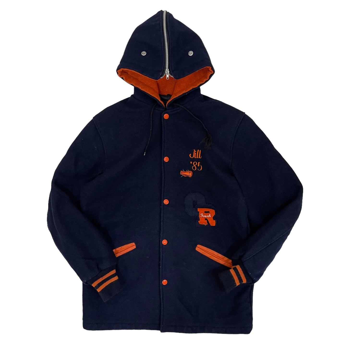 GC260 overbrook Rams Cheerleader ウールスタジャン スタジャン ジャケット スナップボタン レディース