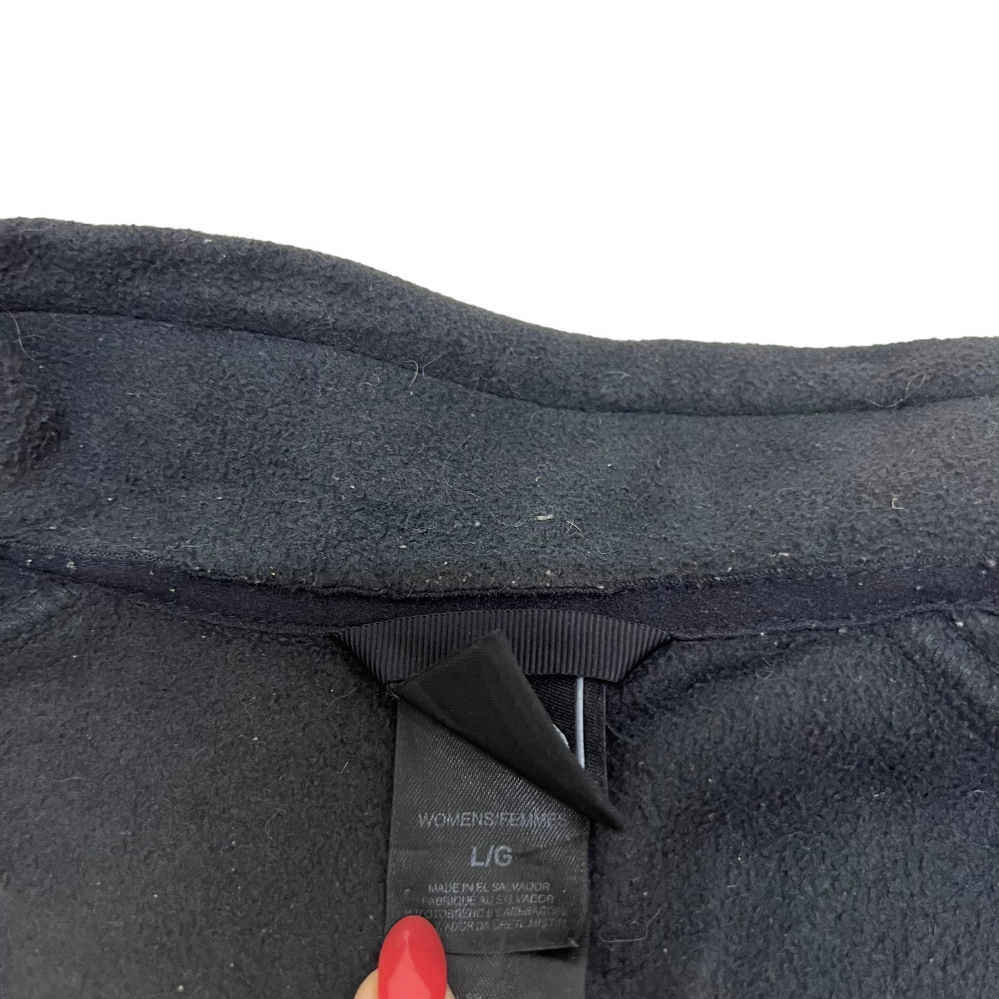 GM387 THE NORTH FACE ザノースフェイス 長袖 フリース ジャケット 上着 羽織り トップス ブラック レディース L