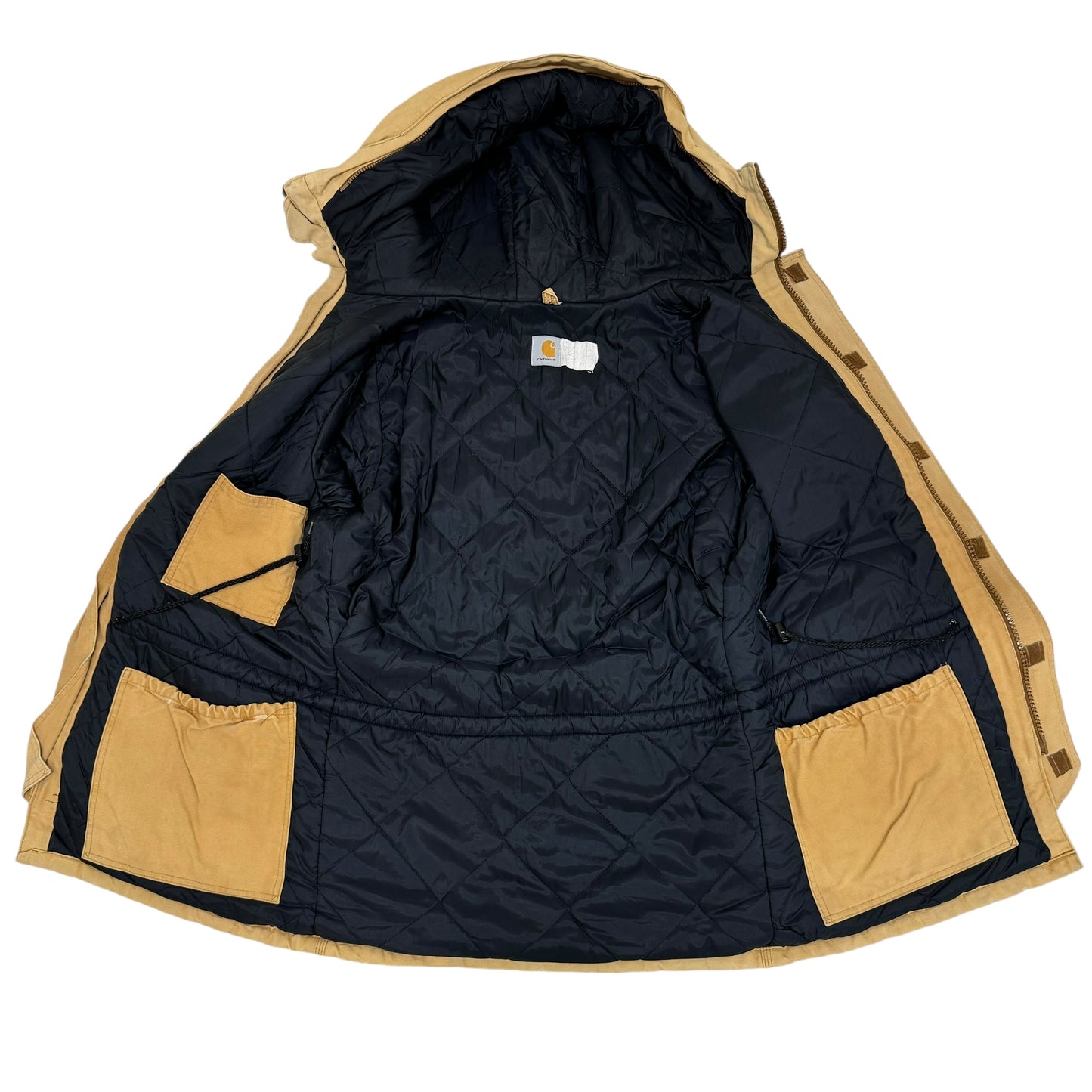 GC947 Carhartt カーハート ダックジャケット ダック地 ダックコート ジップアップジャケット 長袖 ベージュ メンズ