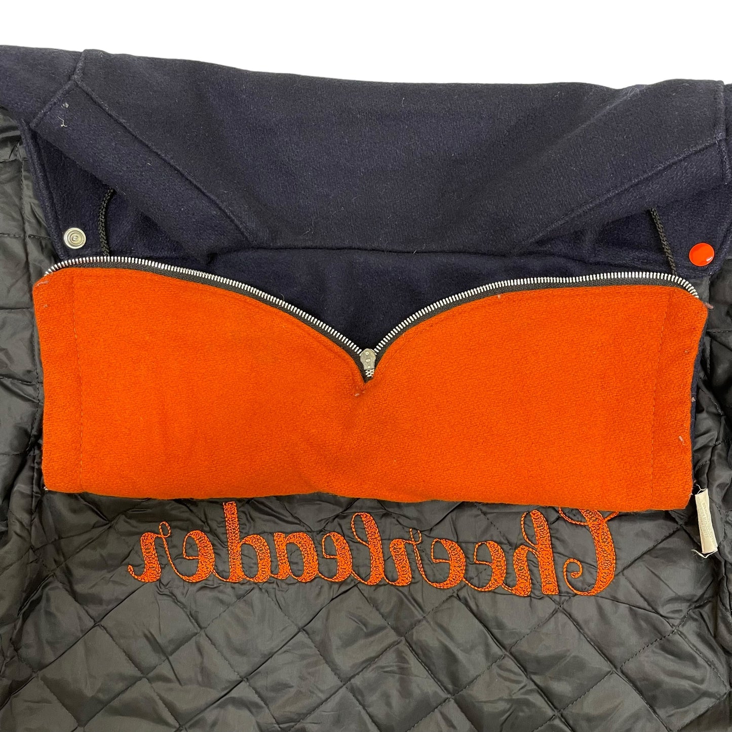 GC260 overbrook Rams Cheerleader ウールスタジャン スタジャン ジャケット スナップボタン レディース