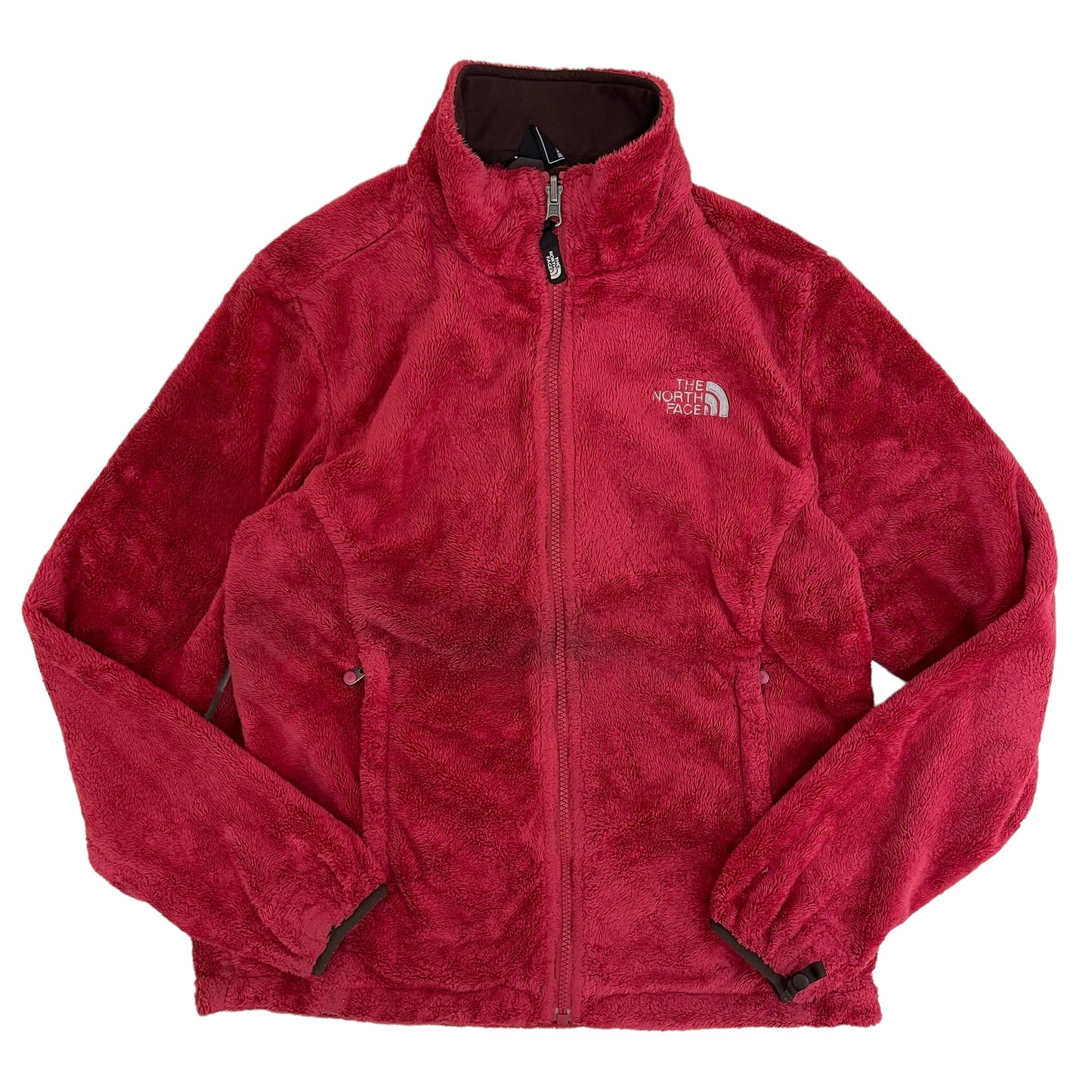 GC248 THE NORTH FACE フリーストップス トップス 裏ボア レッド レディース サイズM