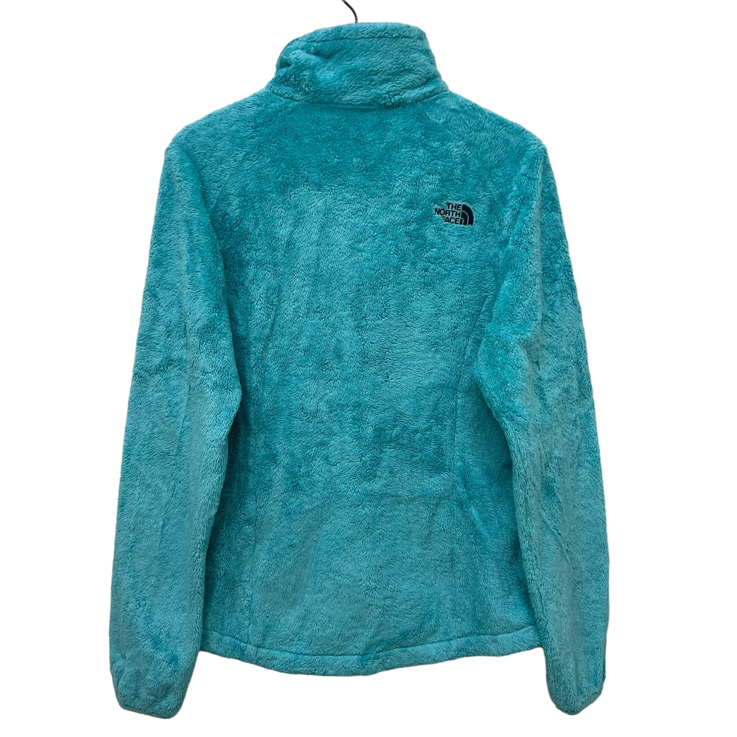 GM393 THE NORTH FACE ザノースフェイス 長袖 ジップアップ フリース ジャケット 上着 羽織り トップス 水色系 レディース M