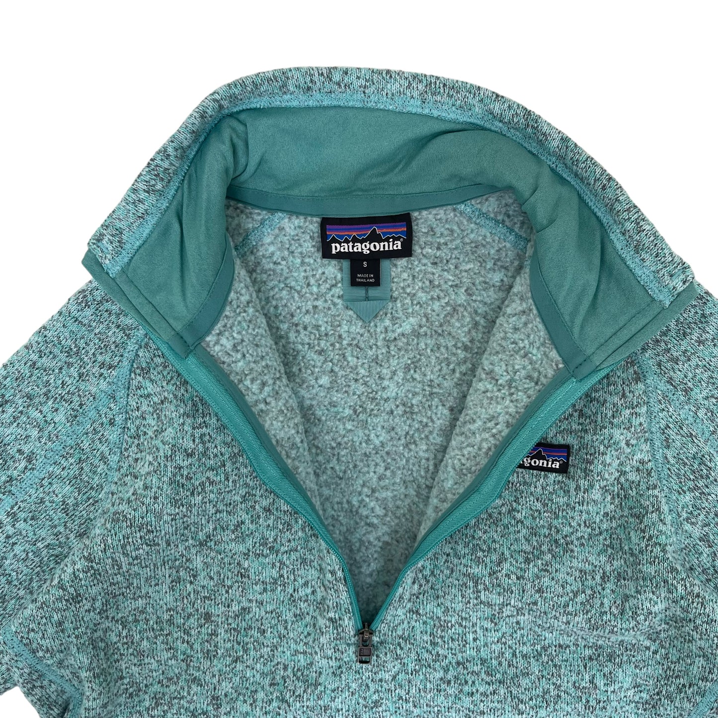 GC338 patagonia フリーストップス トップス ハーフジップアップ ミントグリーン レディース サイズS