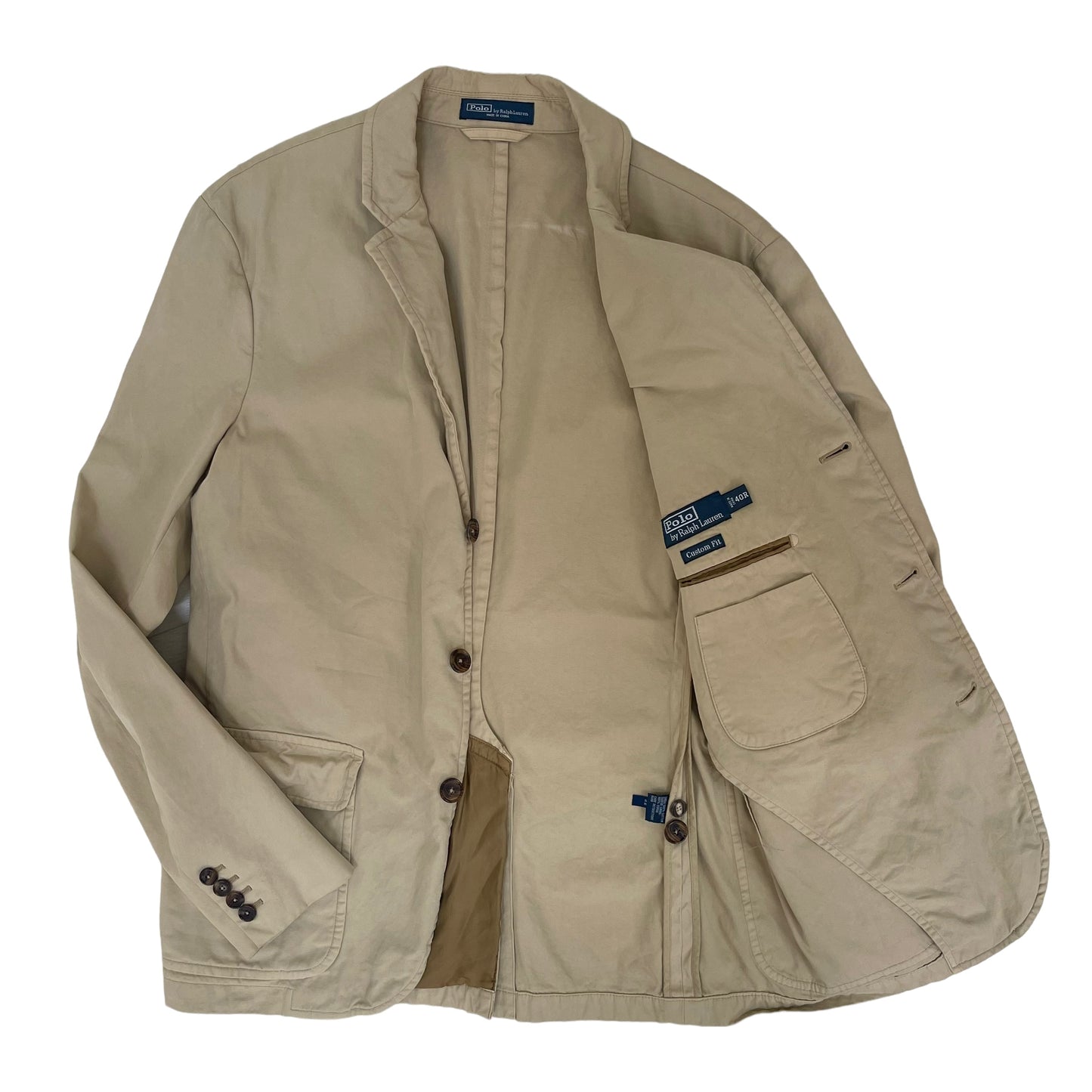 GC376 Polo by RALPH LAUREN テーラードジャケット ジャケット ベージュ メンズ サイズ40