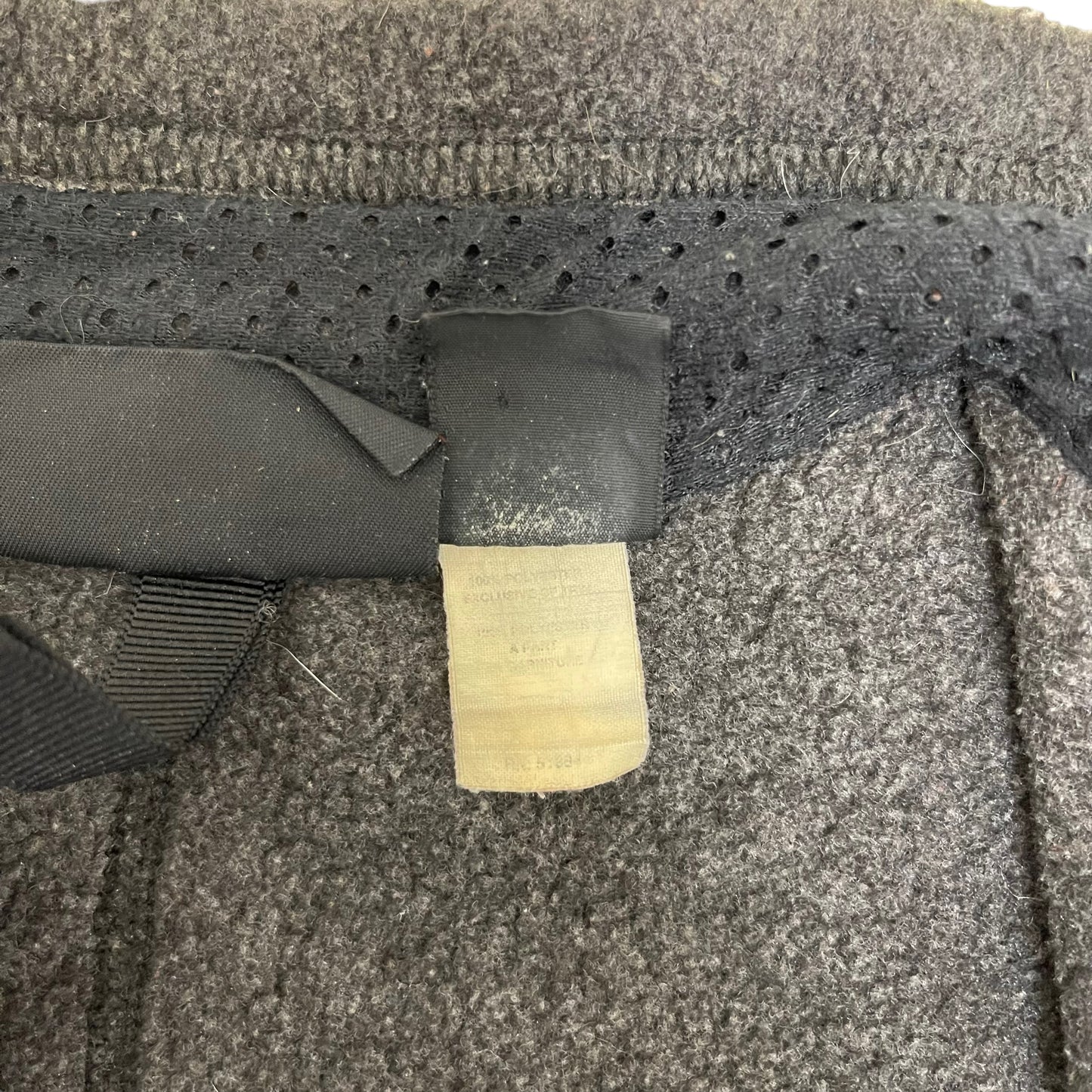 GC105 patagonia SYNCHILLA フリースベスト ベスト チャコールグレー レディース サイズM