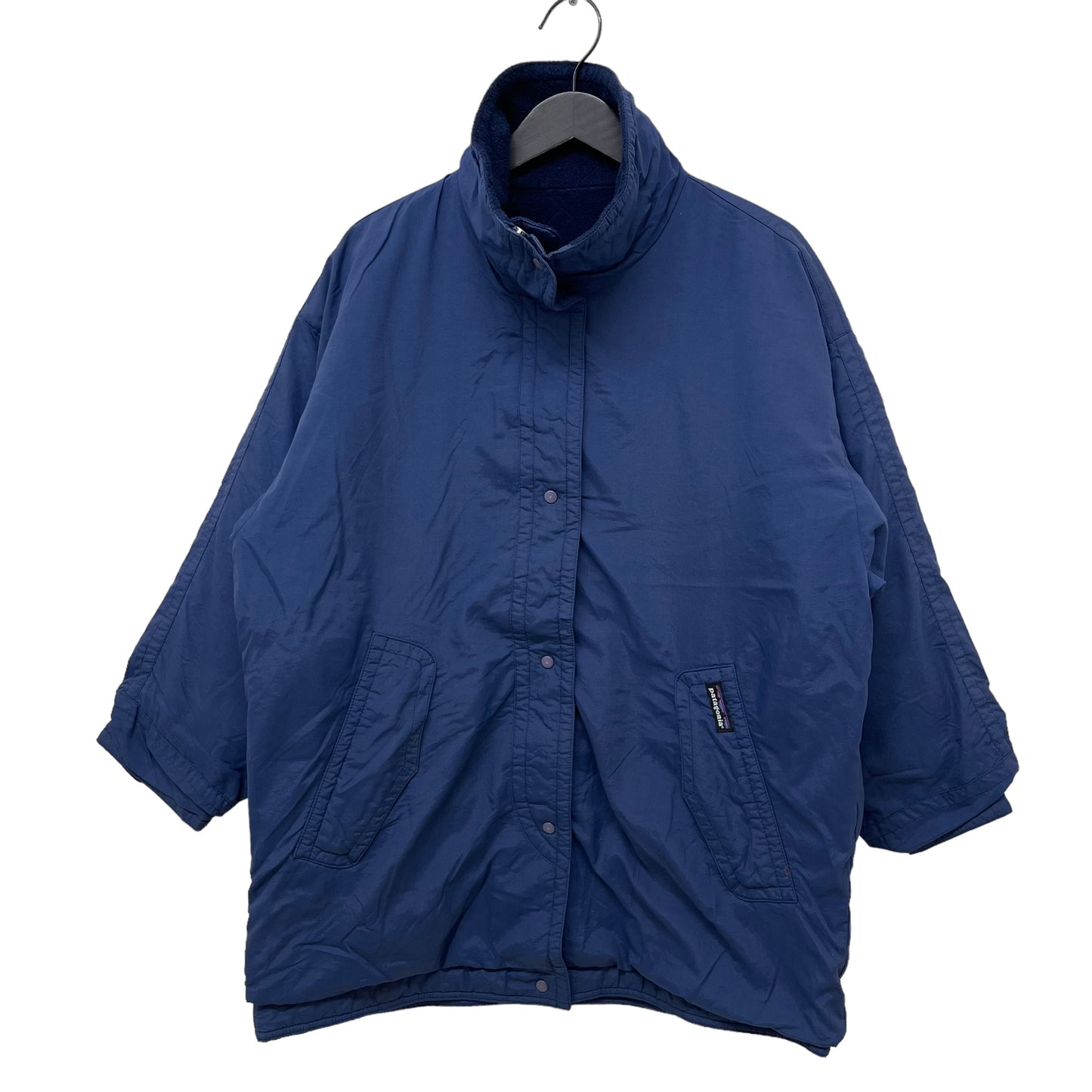 GC427 USA製 patagonia キャプリーンコート キャプリーンジャケット ジップアップ ネイビー レディース サイズXS