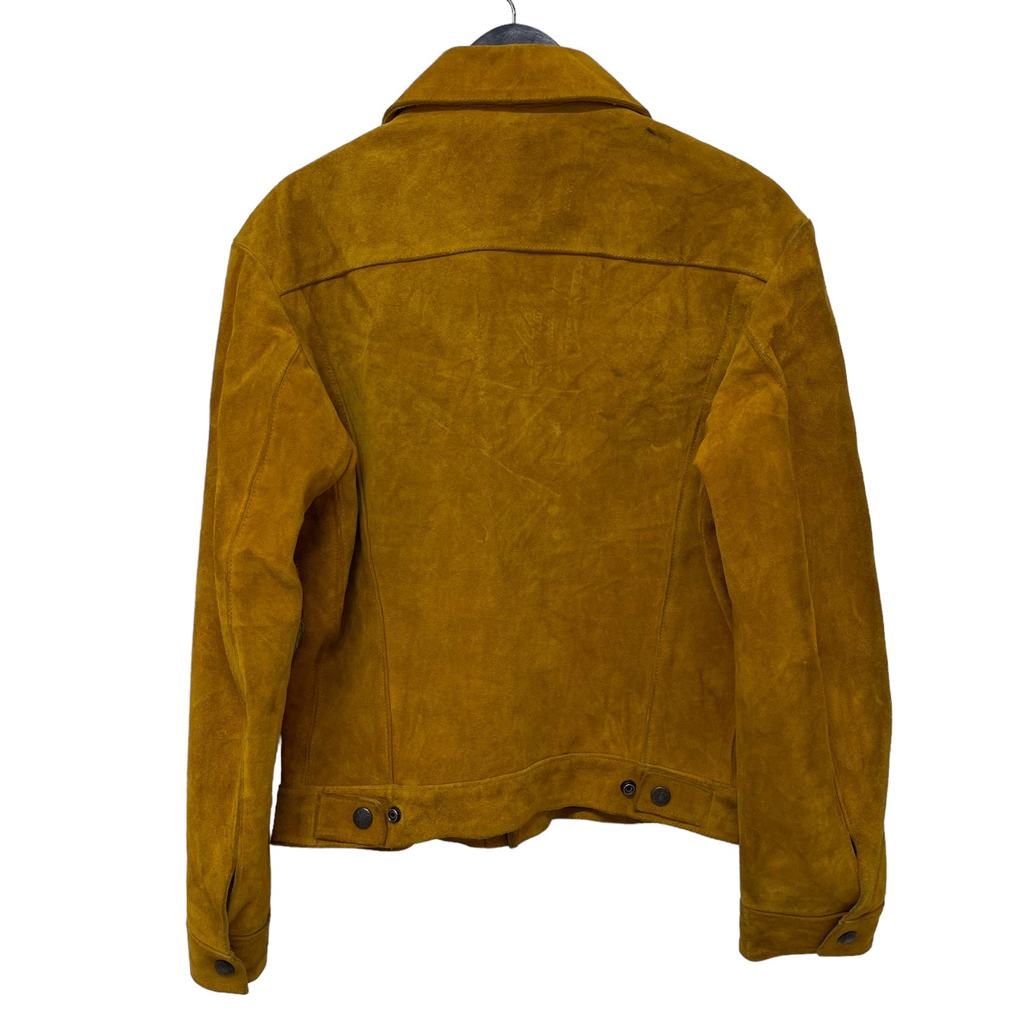 GC320 70'S SUEDE TRUCKER JACKET ジャケット レザージャケット マスタード メンズ