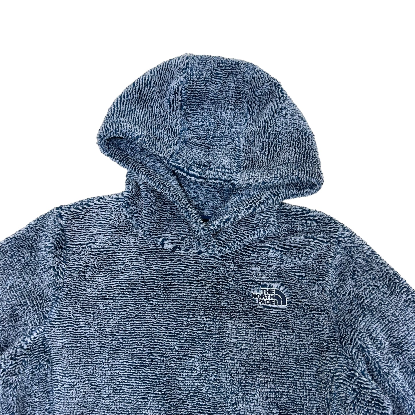 GM382 THE NORTH FACE ザノースフェイス 長袖 フリース パーカー トップス フーディー ネイビー系 レディース L