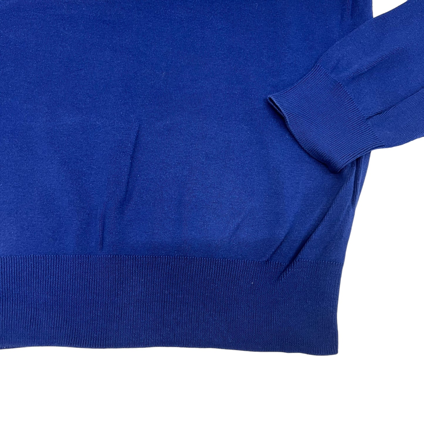 GM254 POLO RALPH LAUREN ポロラルフローレン 長袖 ニット トップス Vネック ネイビー メンズ L