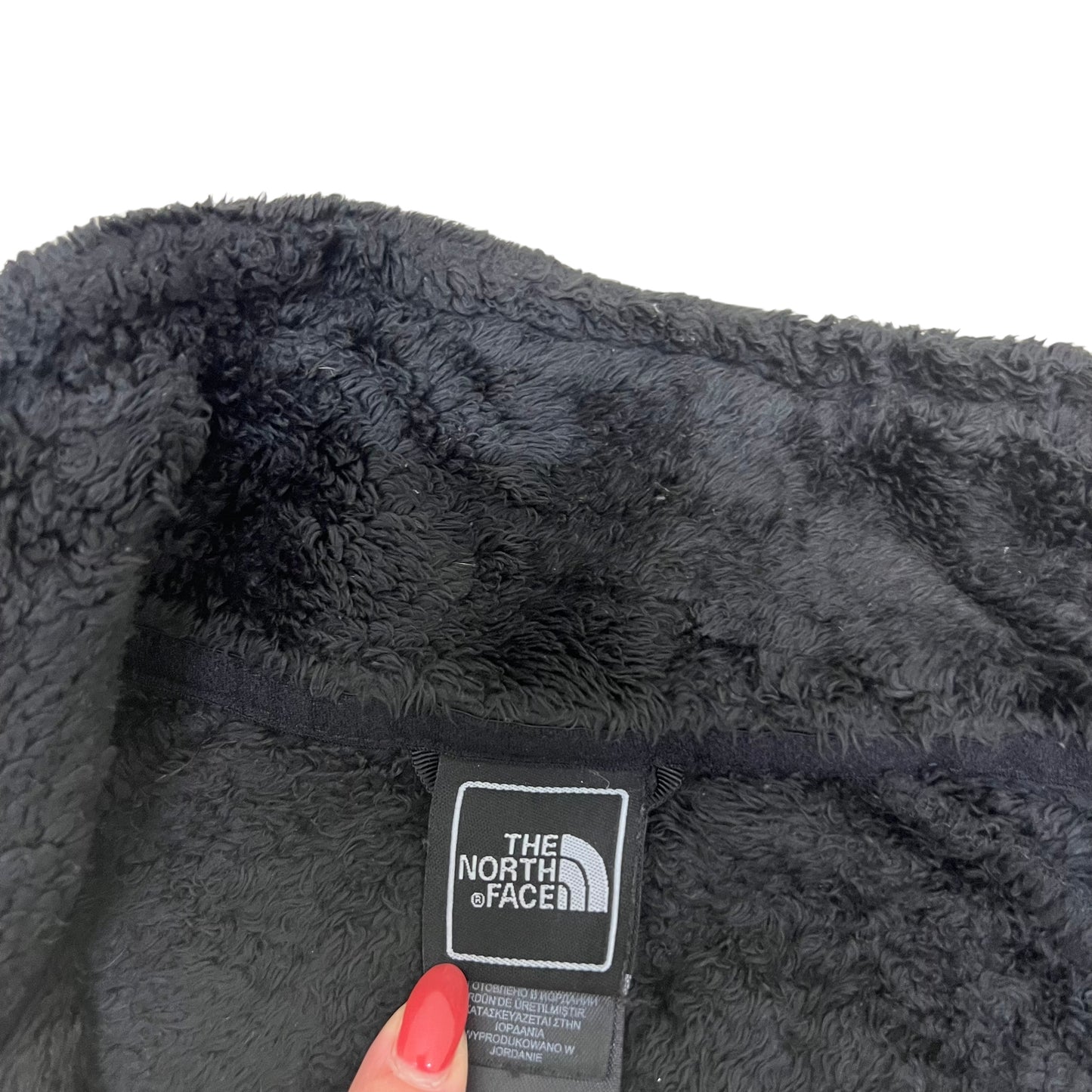 GM363 THE NORTH FACE ザノースフェイス 長袖 ジップアップ フリース ジャケット 上着 羽織り トップス ブラック レディース S