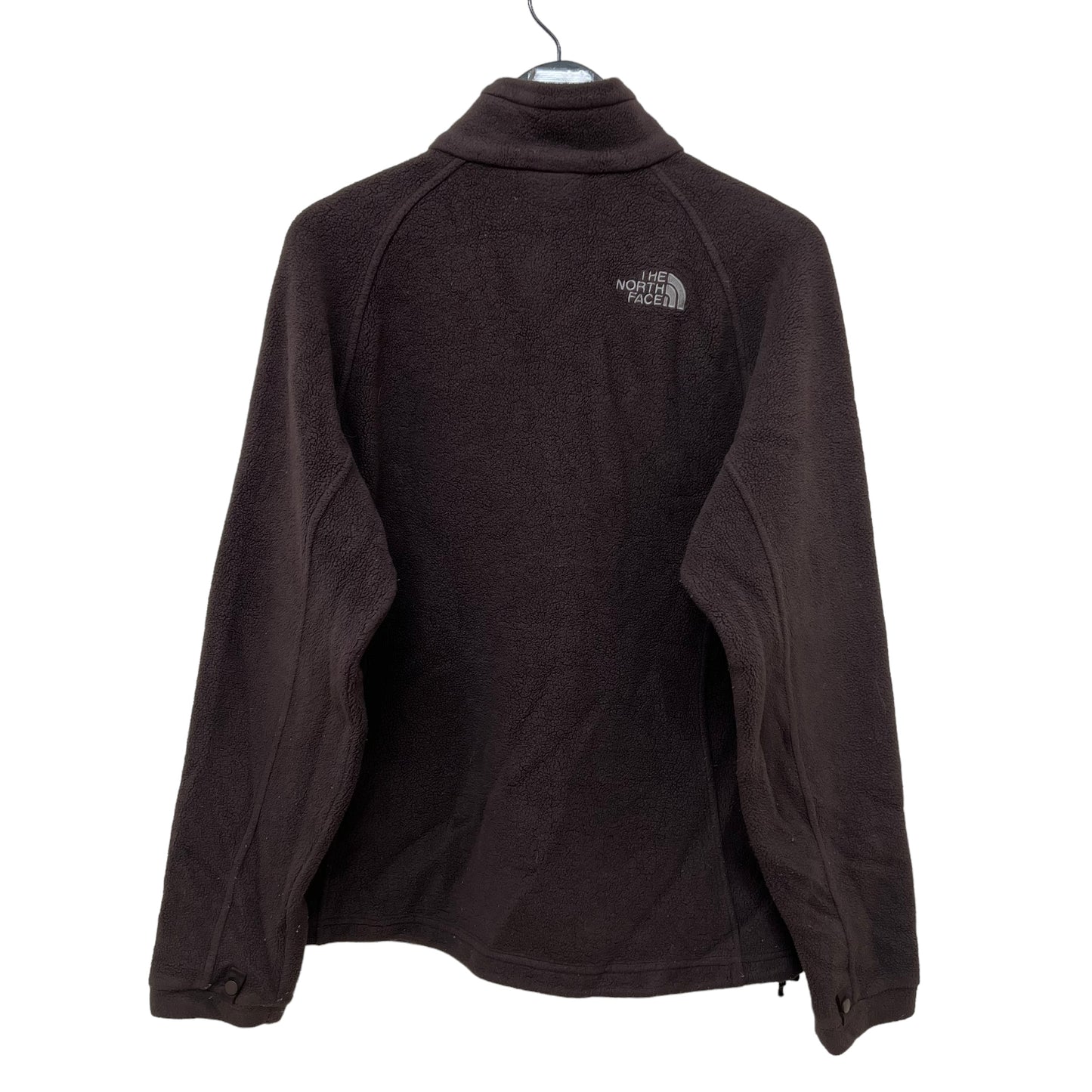 GM383 THE NORTH FACE ザノースフェイス 長袖 ジップアップ フリース ジャケット 上着 羽織り トップス ブラウン レディース M