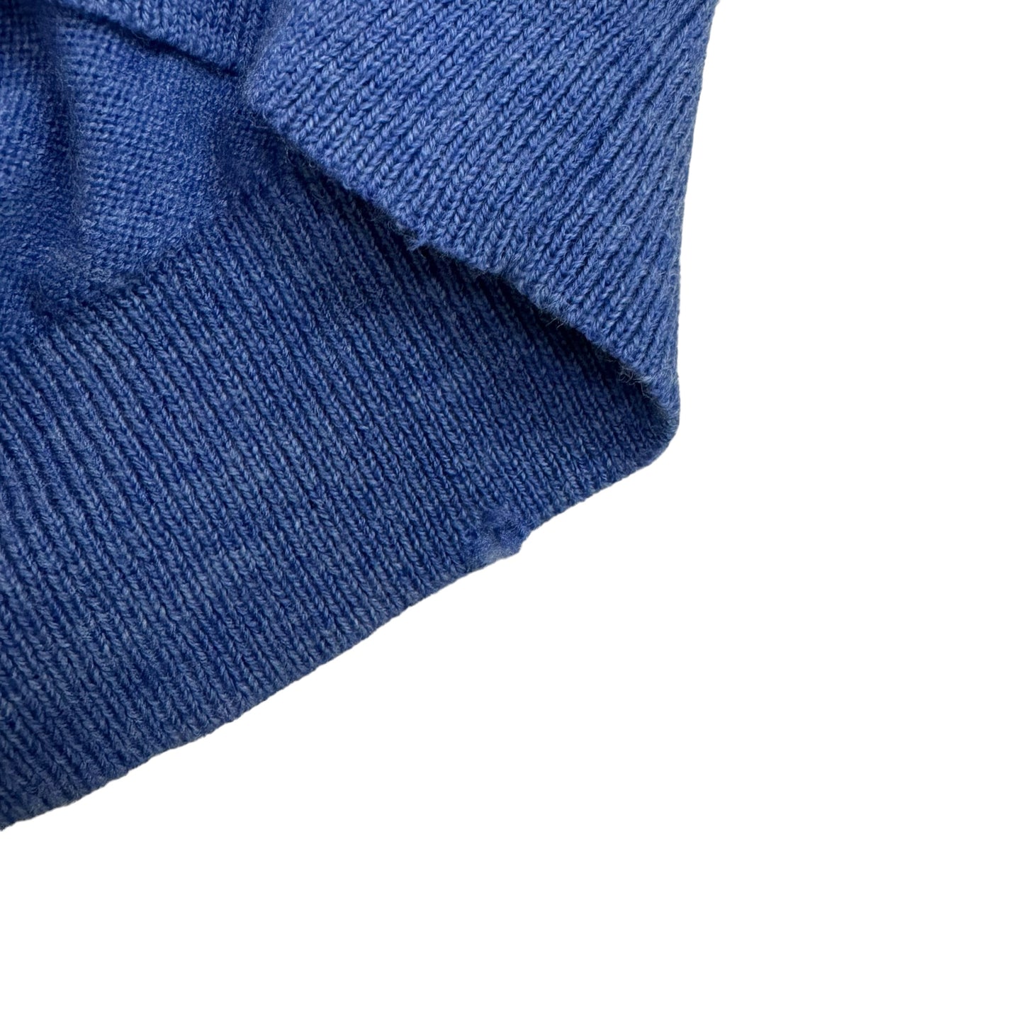 GC859 346 BROOKS BROTHERS 346ブルックスブラザーズ ニット セーター Vネック 長袖 インディゴブルー メンズ サイズL