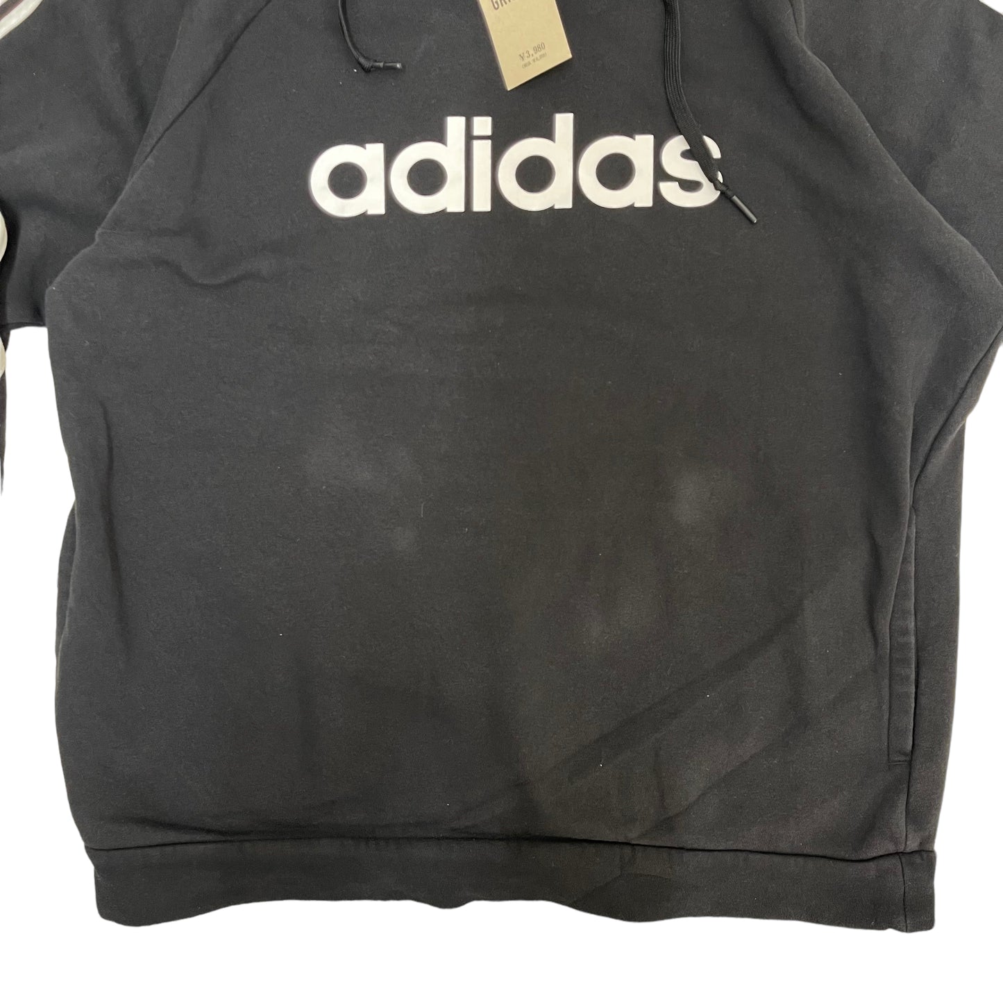 GC48 adidas 裏毛トレーナー ブラック メンズ サイズL