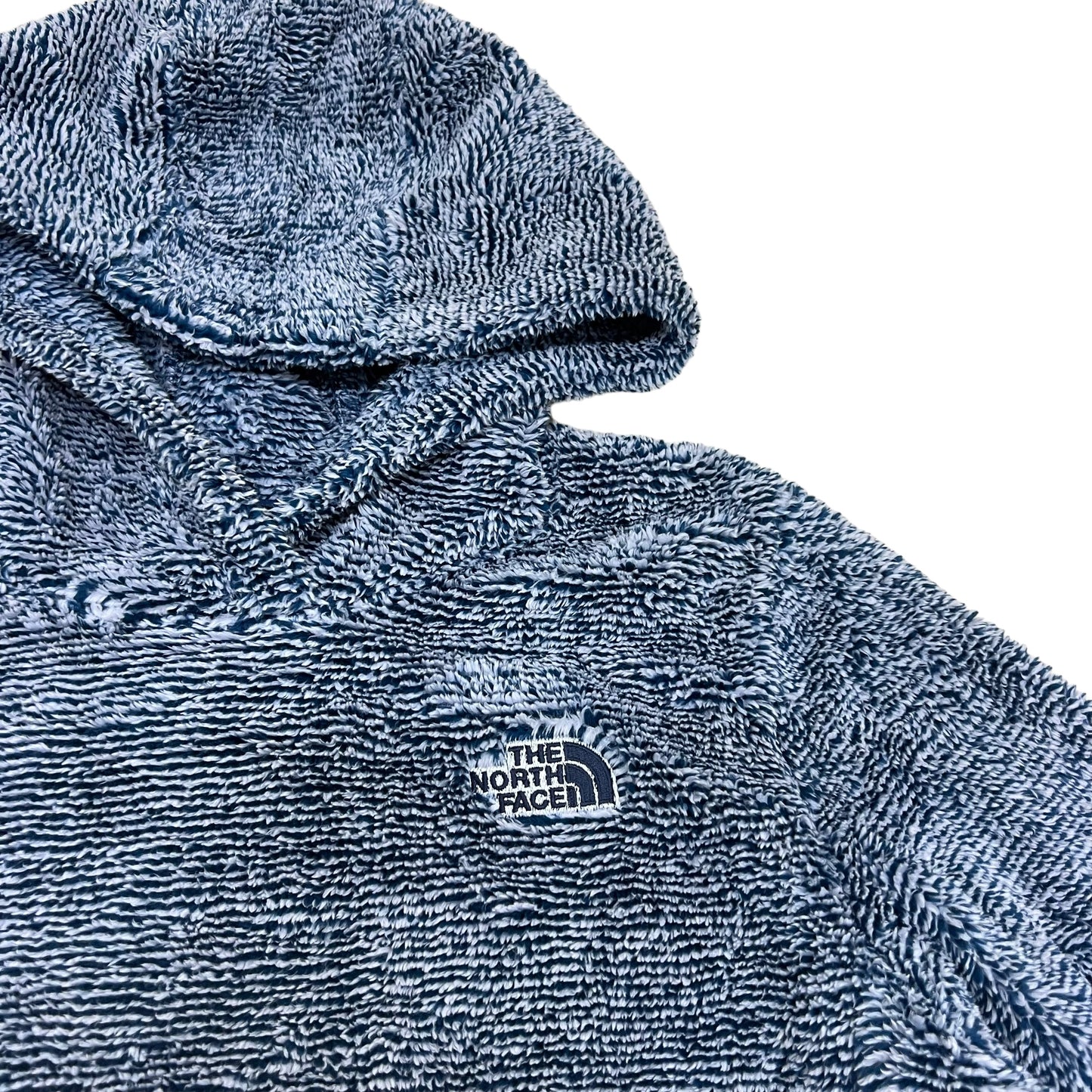 GM382 THE NORTH FACE ザノースフェイス 長袖 フリース パーカー トップス フーディー ネイビー系 レディース L