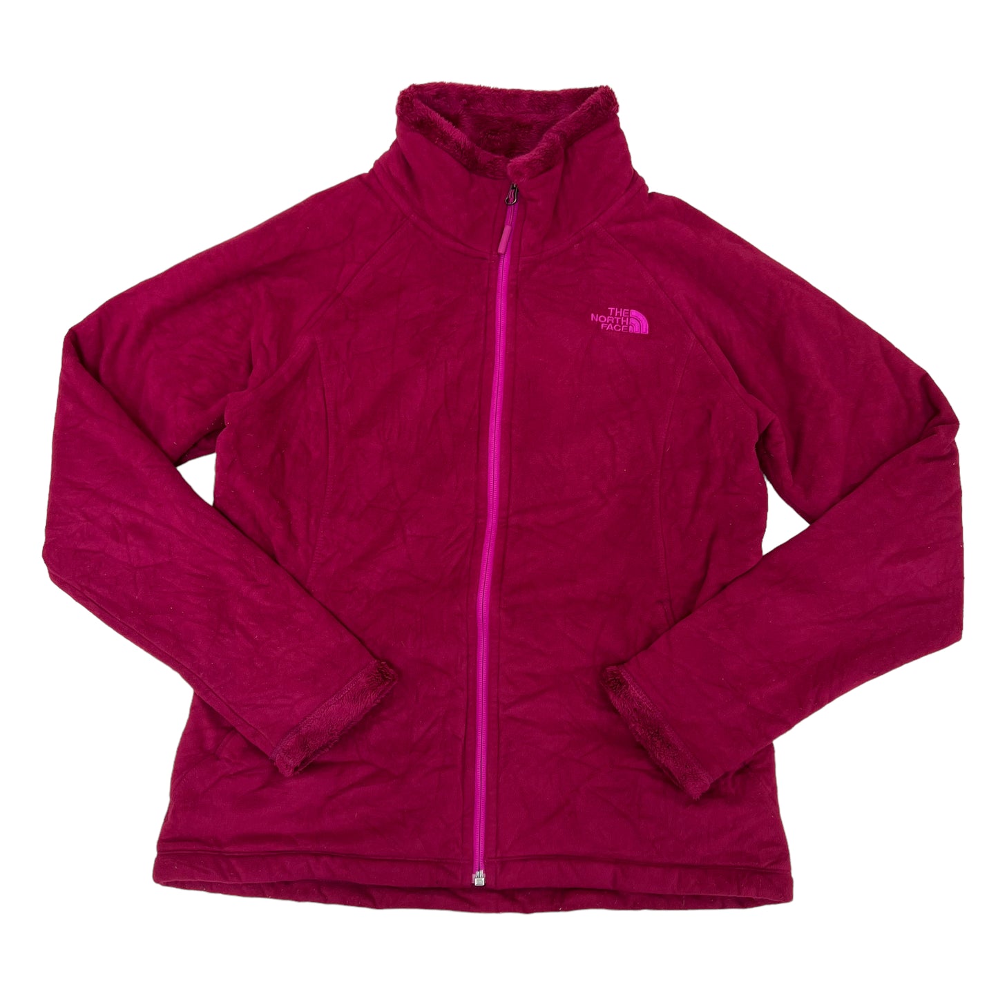 GM162 THE NORTH FACE ザノースフェイス 長袖 ジップアップ フリース ジャケット トップス ピンク系 レディース M