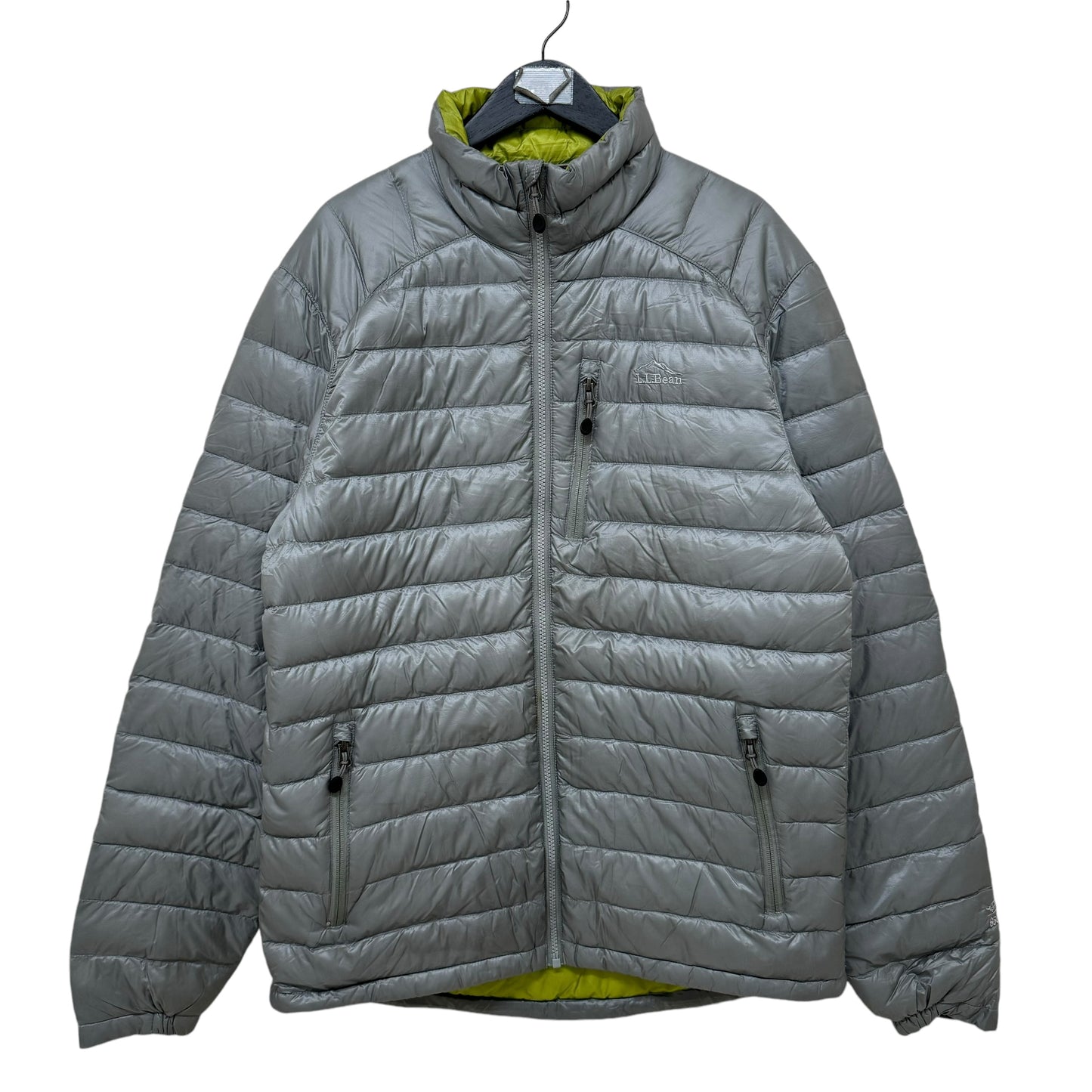 GC933 L.L.Bean エルエルビーン ダウンジャケット ダウン ジャケット トップス 羽織り 長袖 グレー メンズ サイズM