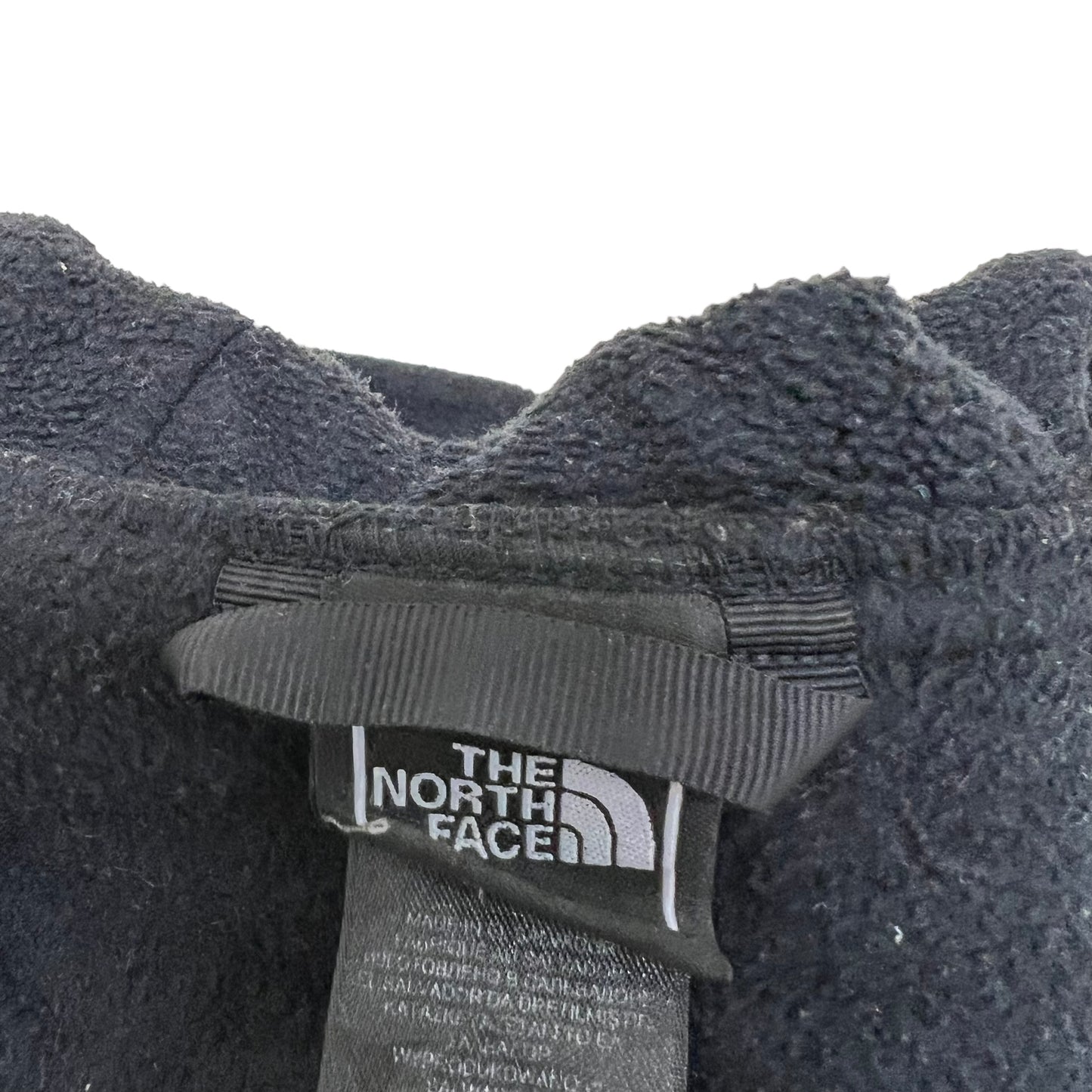 GM368 THE NORTH FACE ザノースフェイス 長袖 ジップアップ フリース ジャケット 上着 羽織り トップス ブラック キッズ 子供服 XL