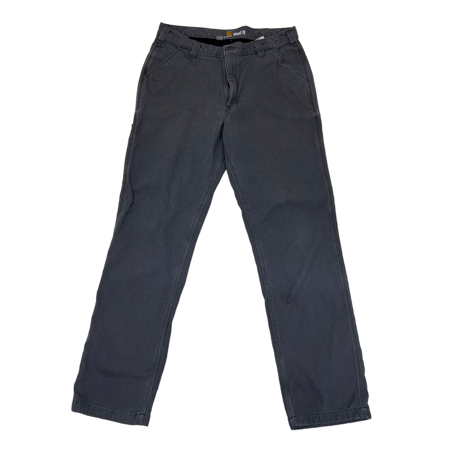 GM185 Carhartt カーハート relaxed fit ワークパンツ ロングパンツ 長ズボン ボトムス グレー系 メンズ 36